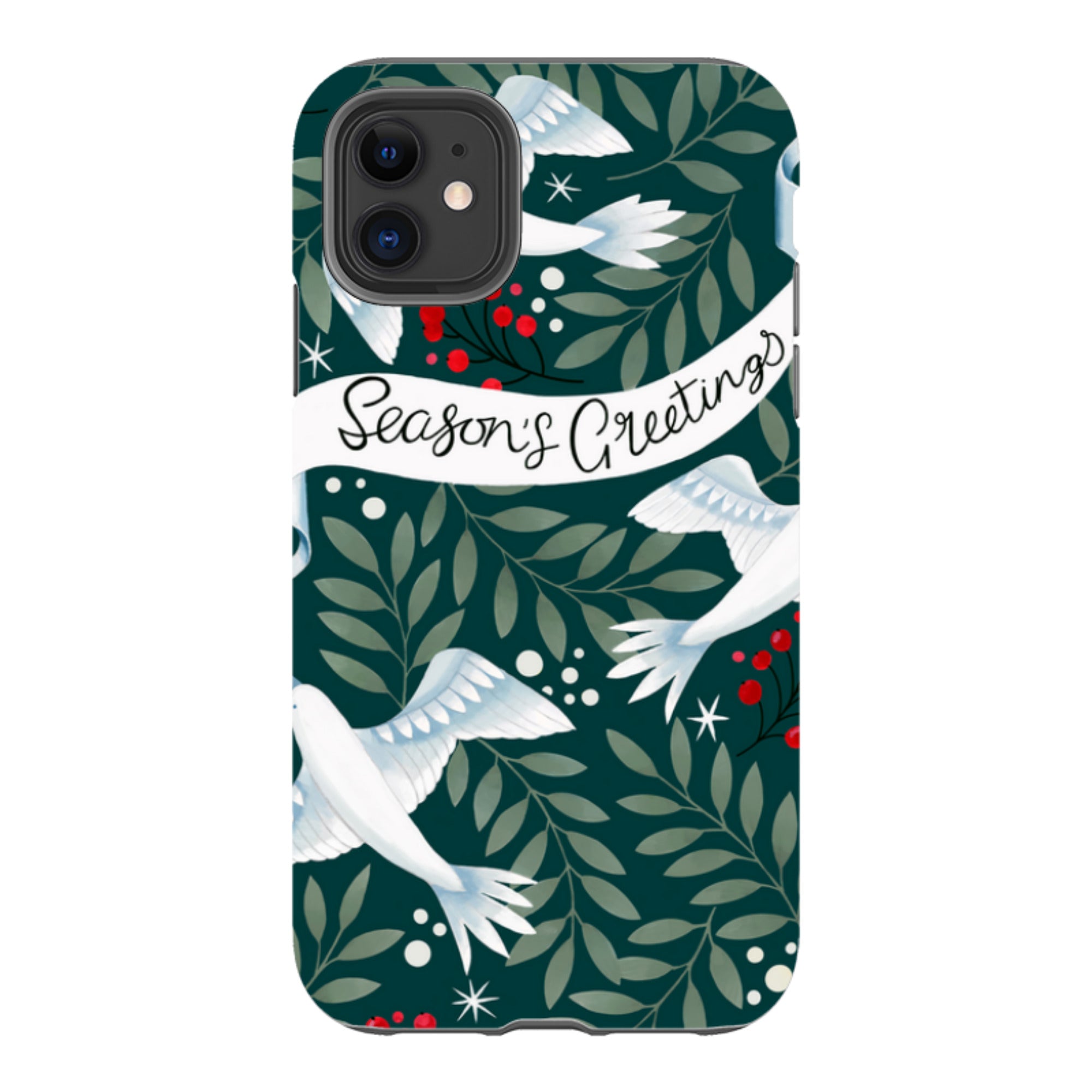 iPhone Tough Case - Seasons Greetings By Bex Parkin