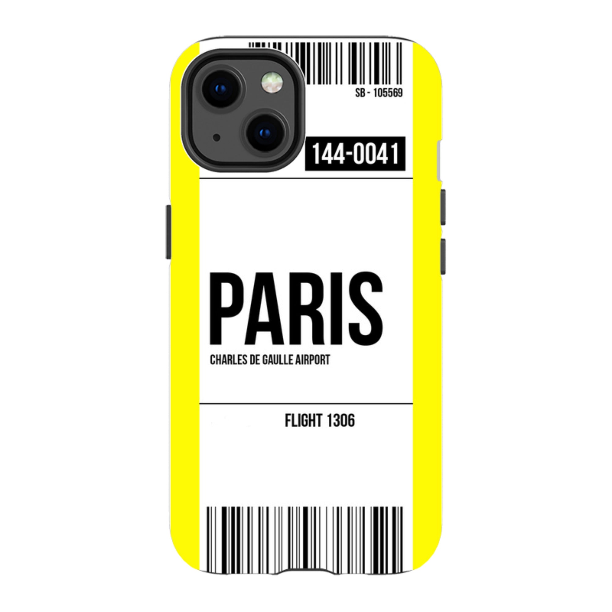 iPhone Tough Case - Paris Yellow