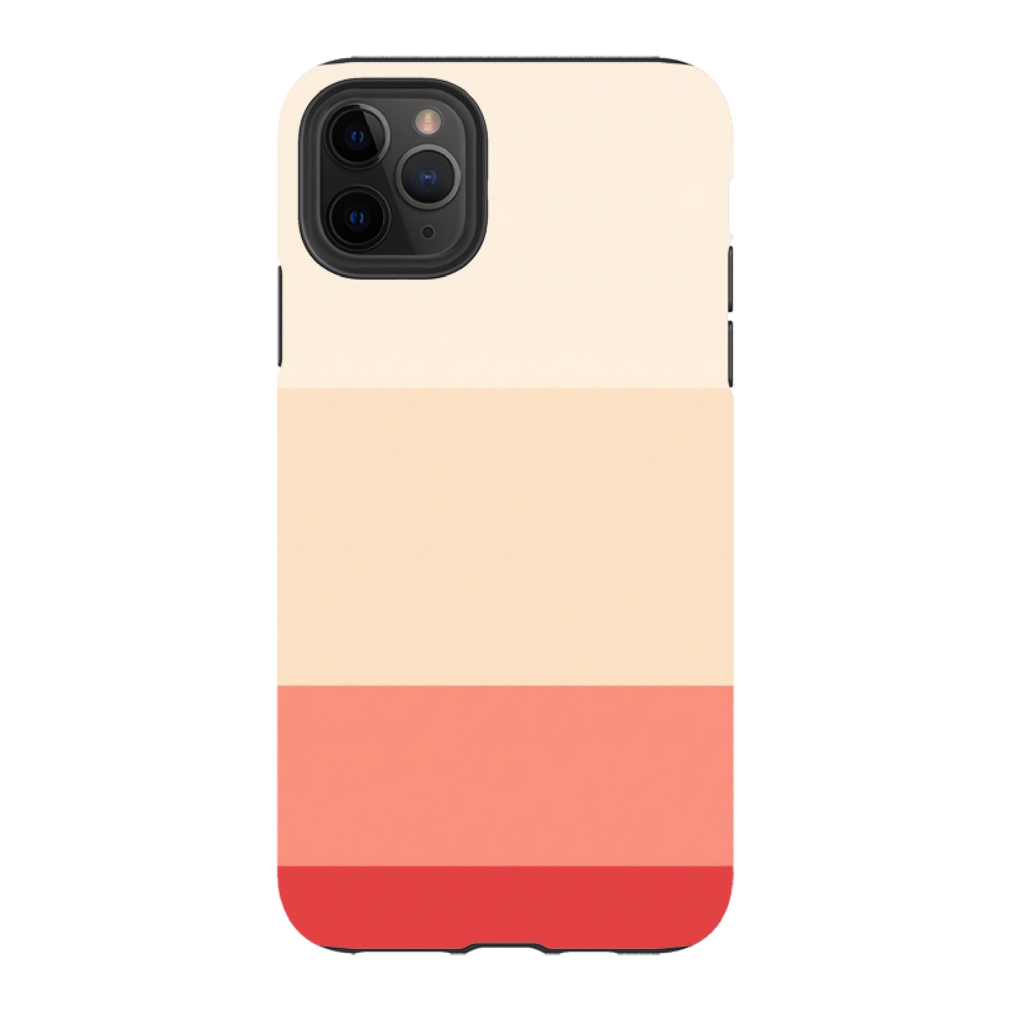 iPhone Tough Case - Crimson Red Gradient