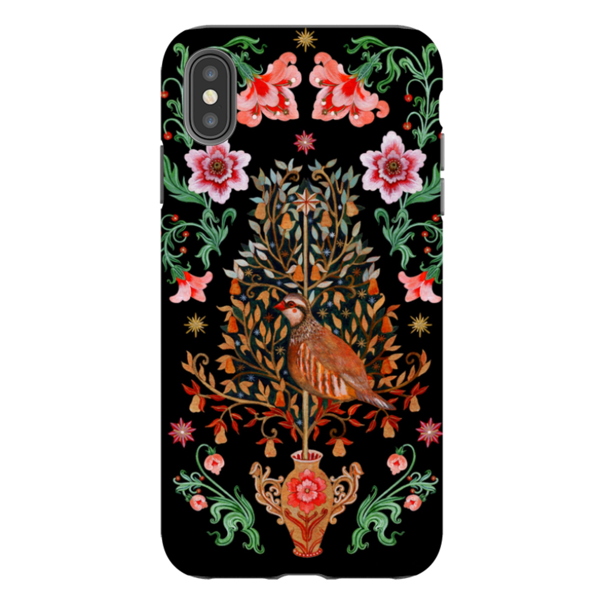 iPhone Tough  Case - Partridge Pear Tree By Maria Matos