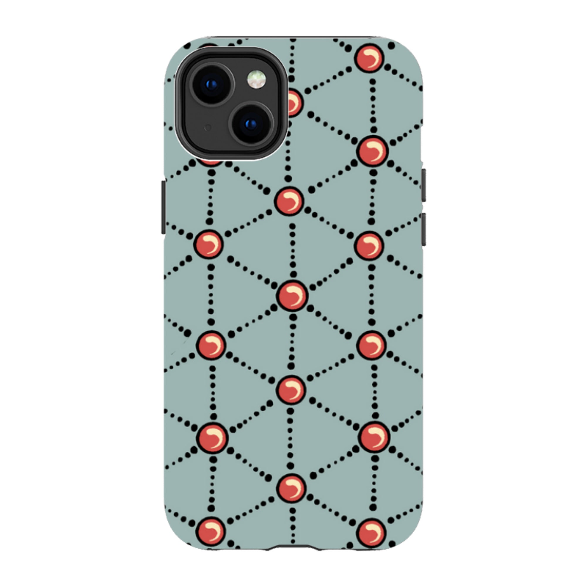 iPhone Tough Case - Atomic By Cressida Bell
