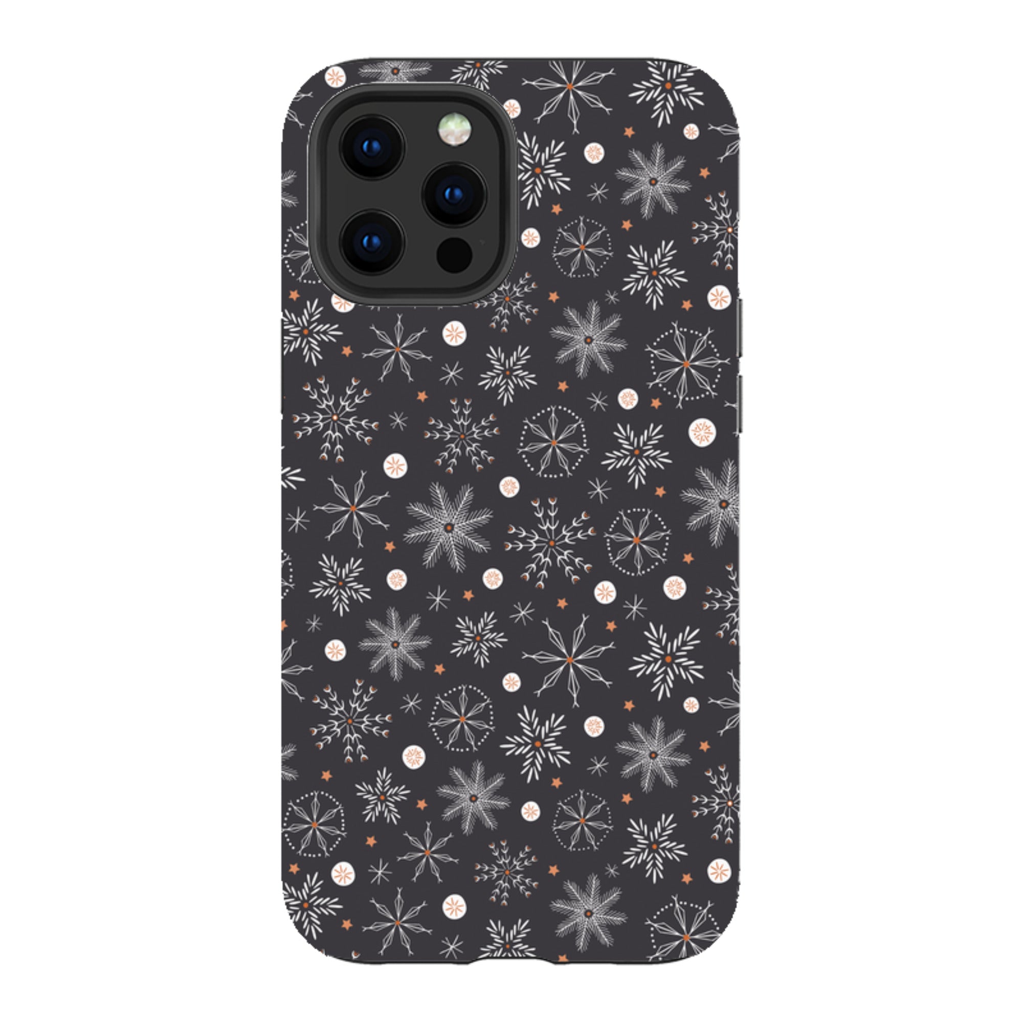 iPhone Tough Case - Christmas Snowflakes II By Ali Brookes