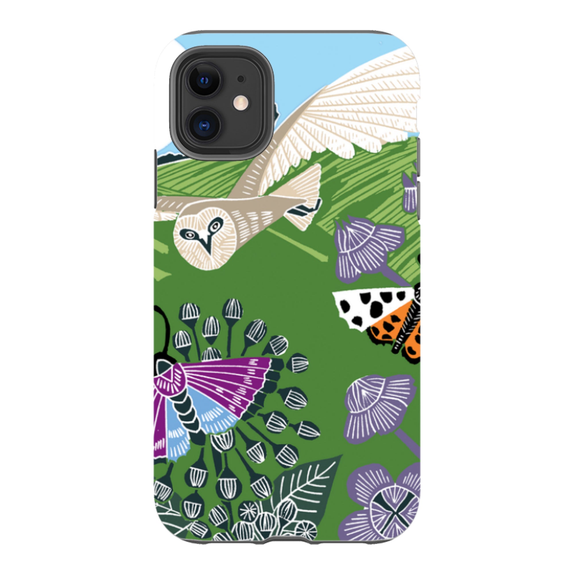 iPhone Tough Case - Morning Barn Owl By Kate Heiss