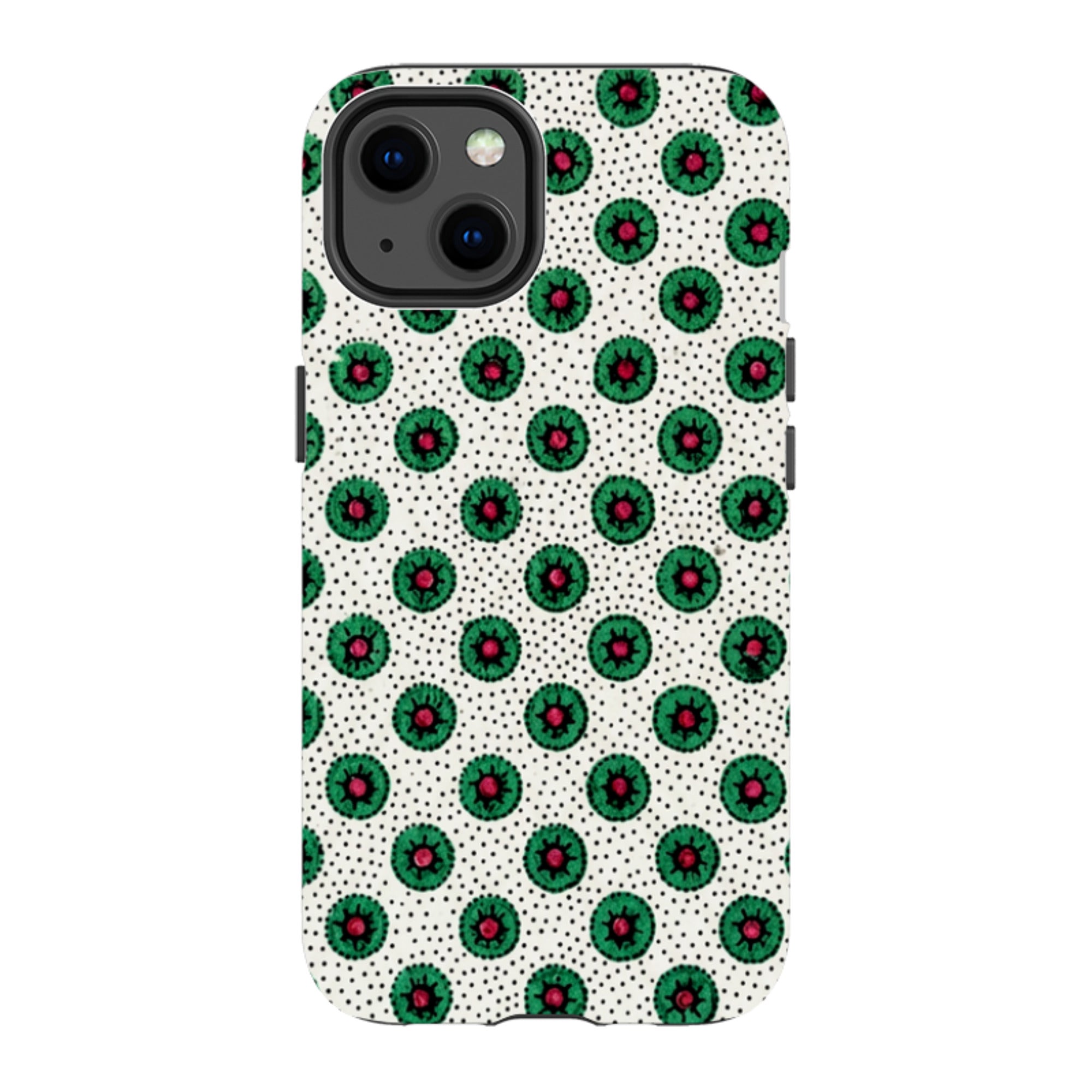 iPhone Tough Case - Green Medallion