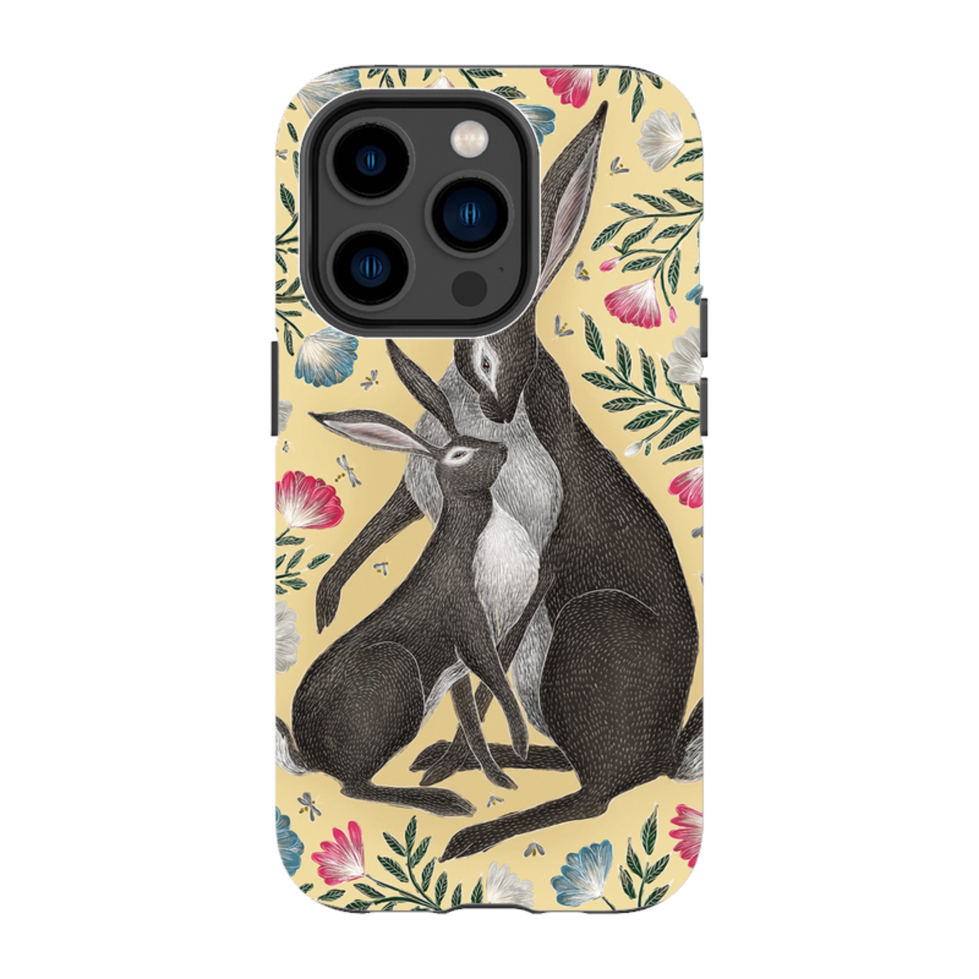 iPhone MagSafe Tough Case -  Mother and baby Hare By Catherine Rowe