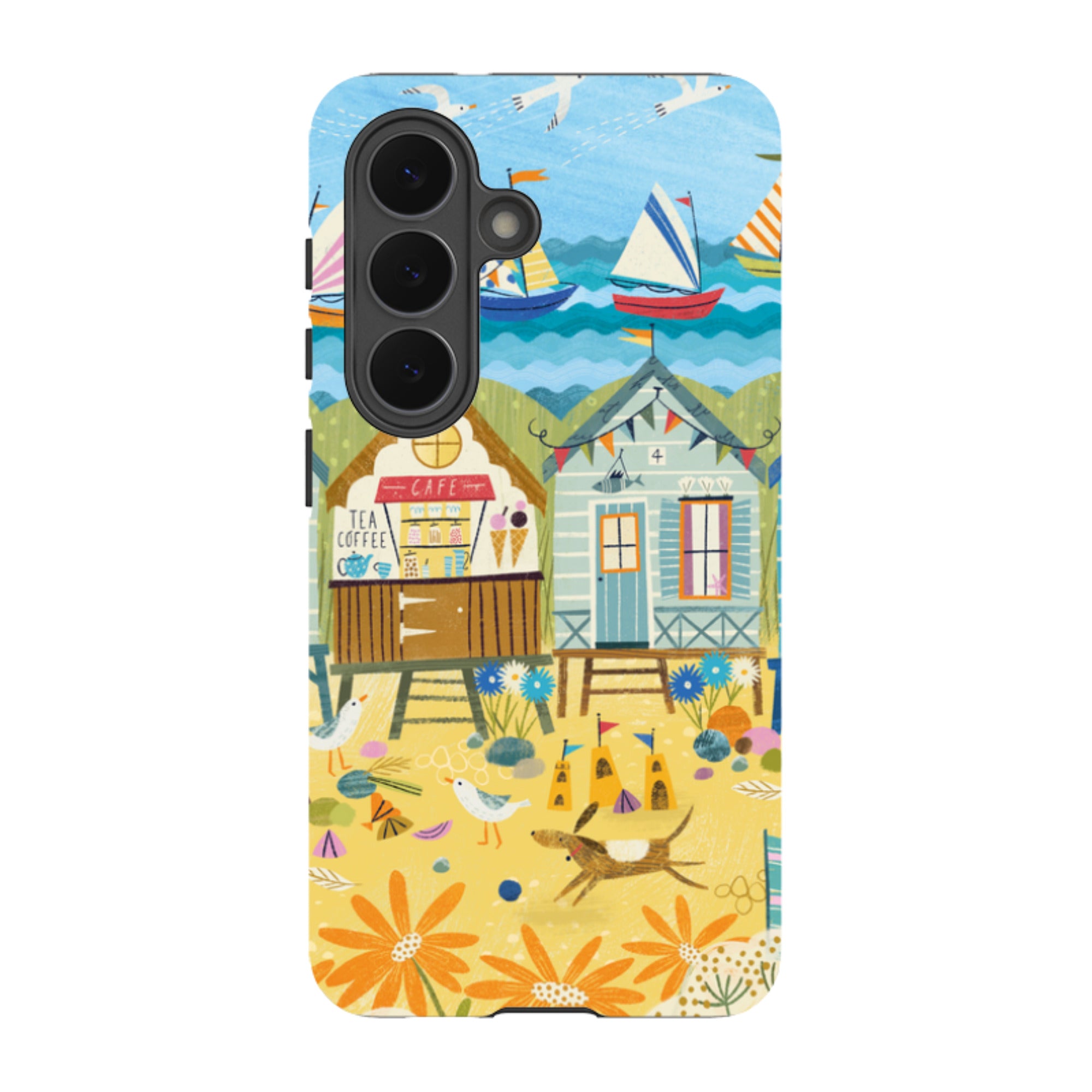 Samsung Tough  Case - Beachy Days 2 By Ali Brookes
