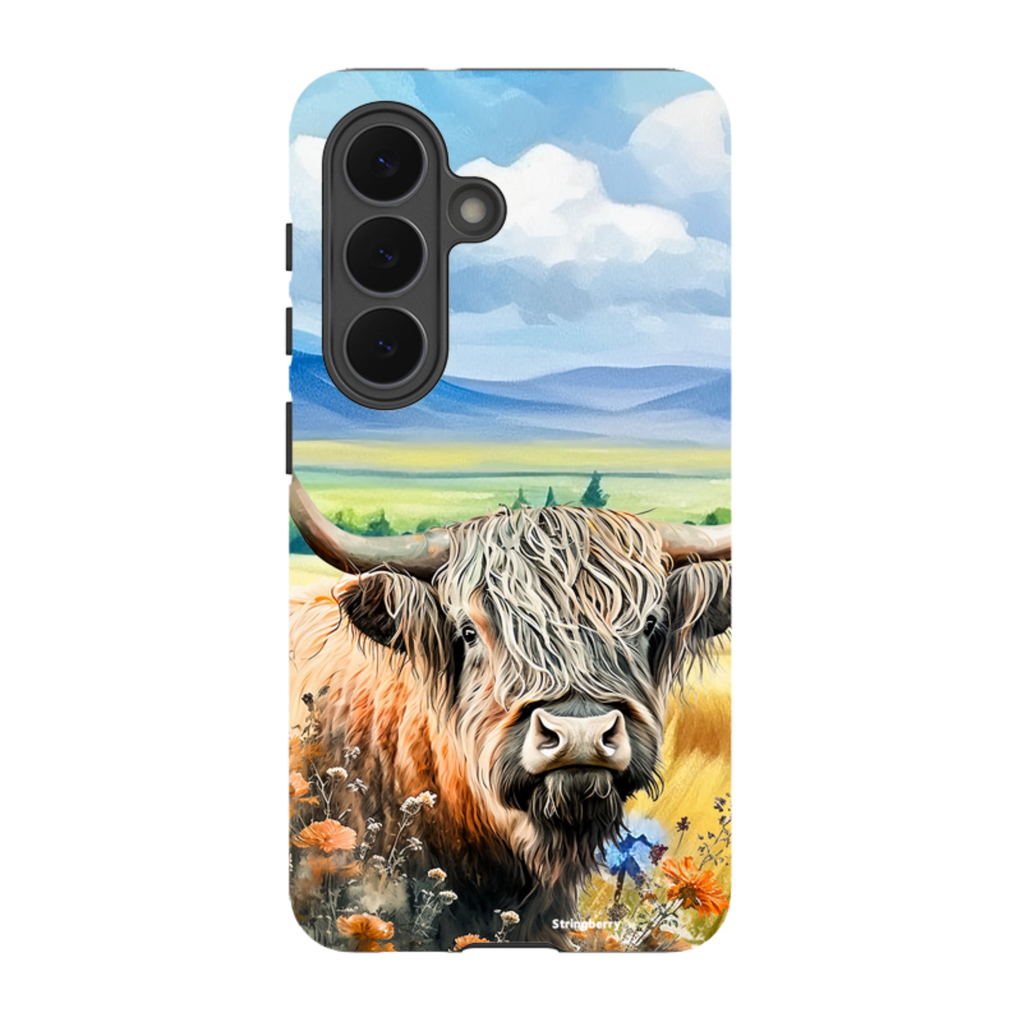 Samsung Tough Case - Highland Cow V