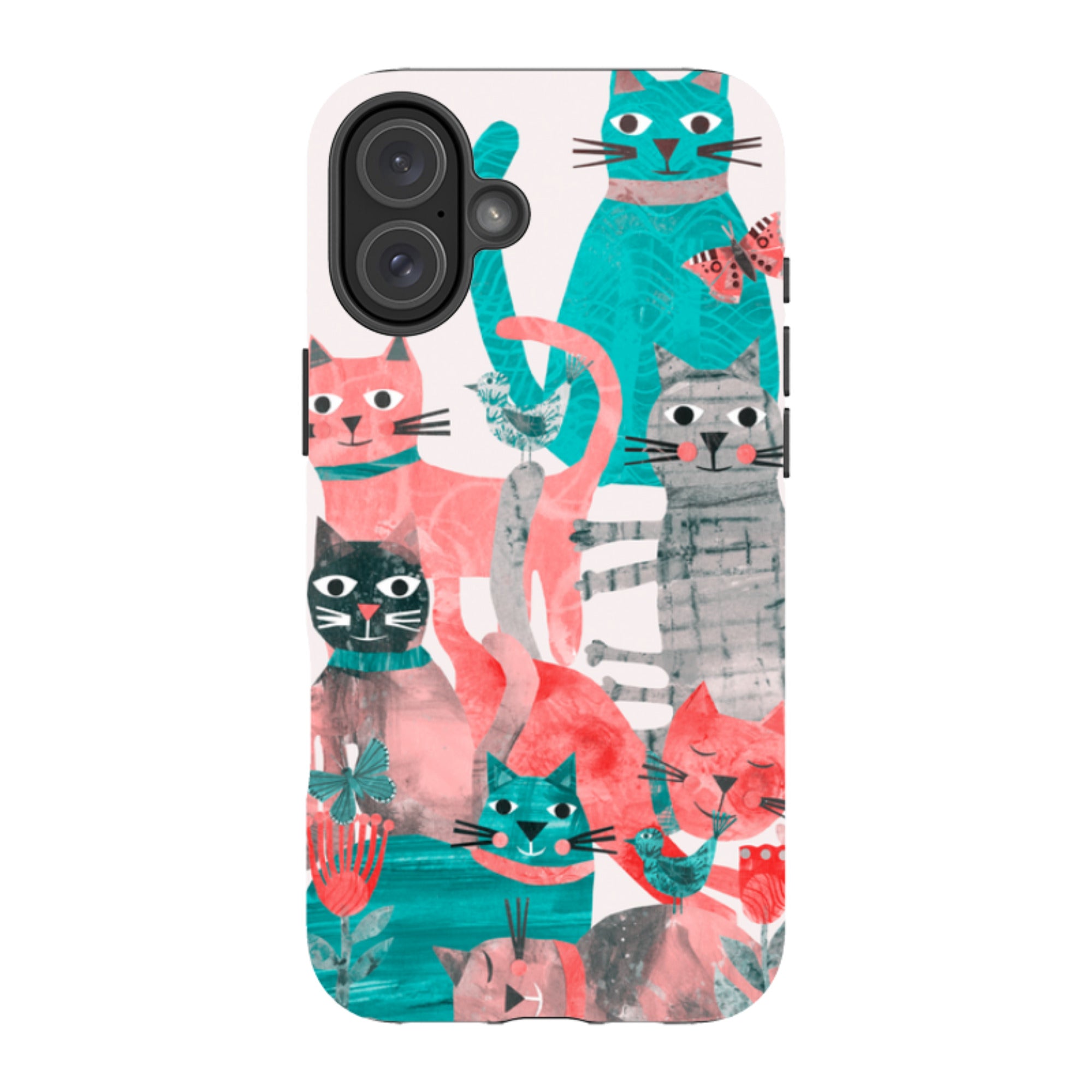iPhone Case - Cat Party II By Tracey English