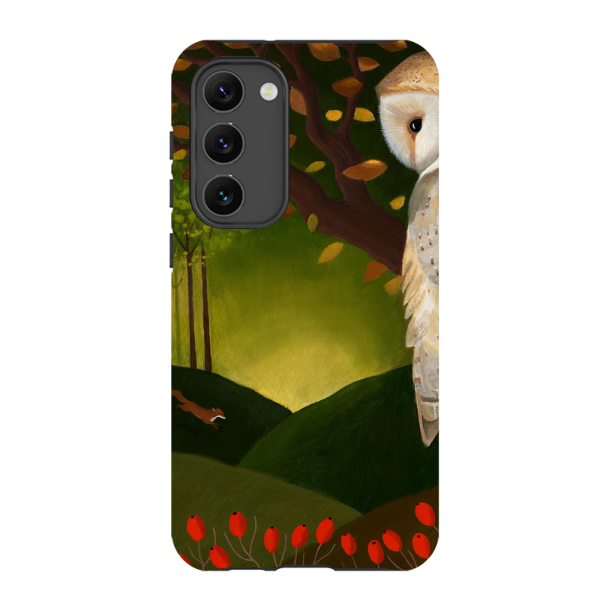 Samsung Tough Case - Autumn Owl And Fox By Bex Parkin