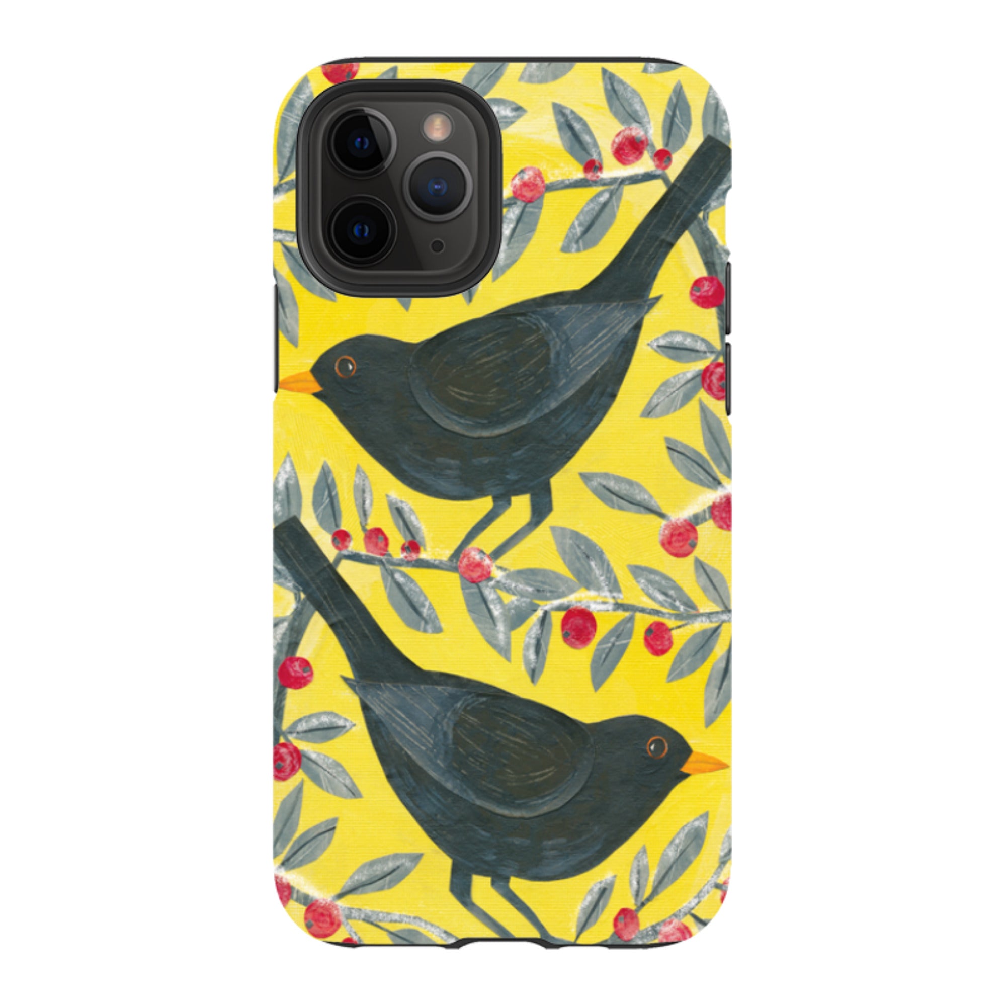 iPhone Tough Case - Blackbird By Tracey English