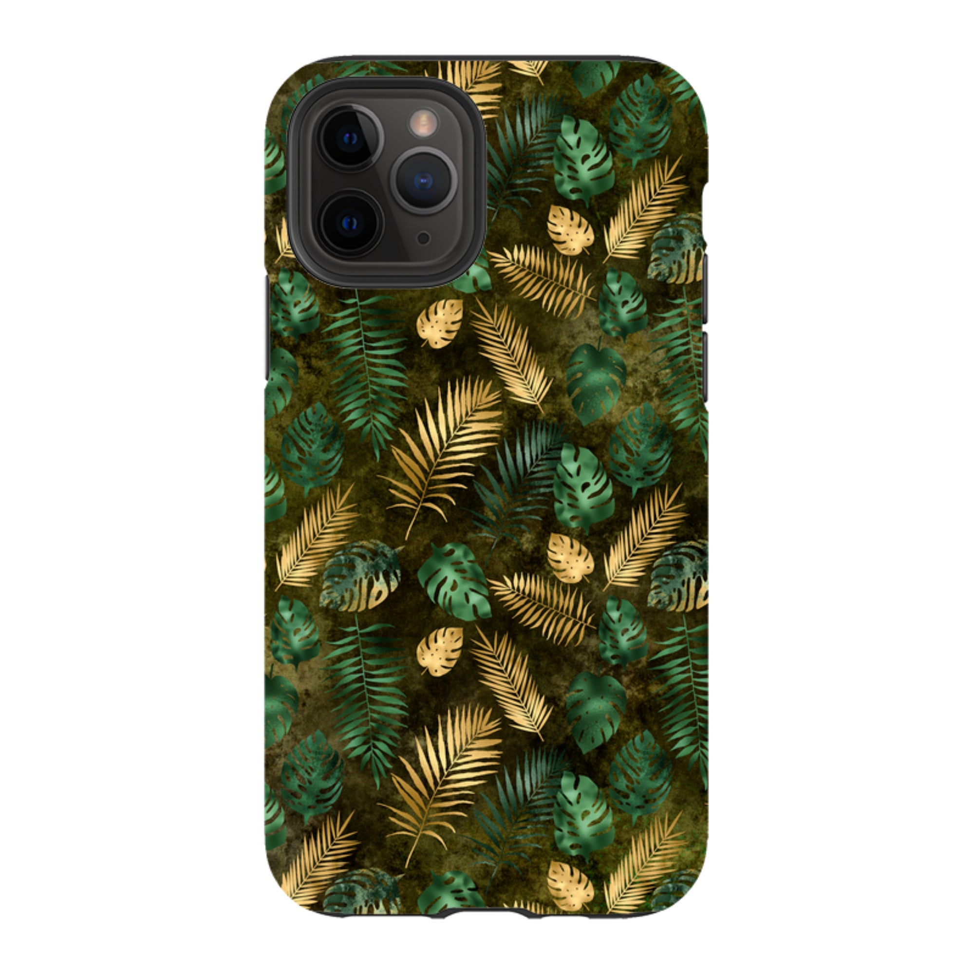 iPhone Tough Case - Feather Greens