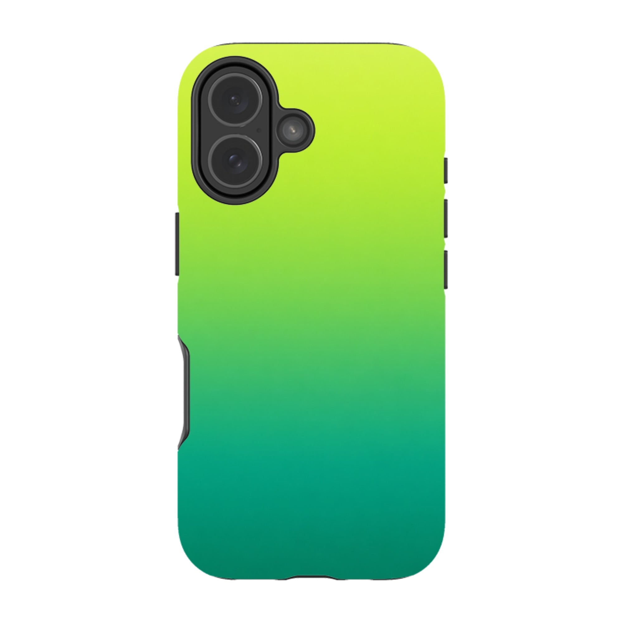 iPhone Tough Case - Lime Green Ombre
