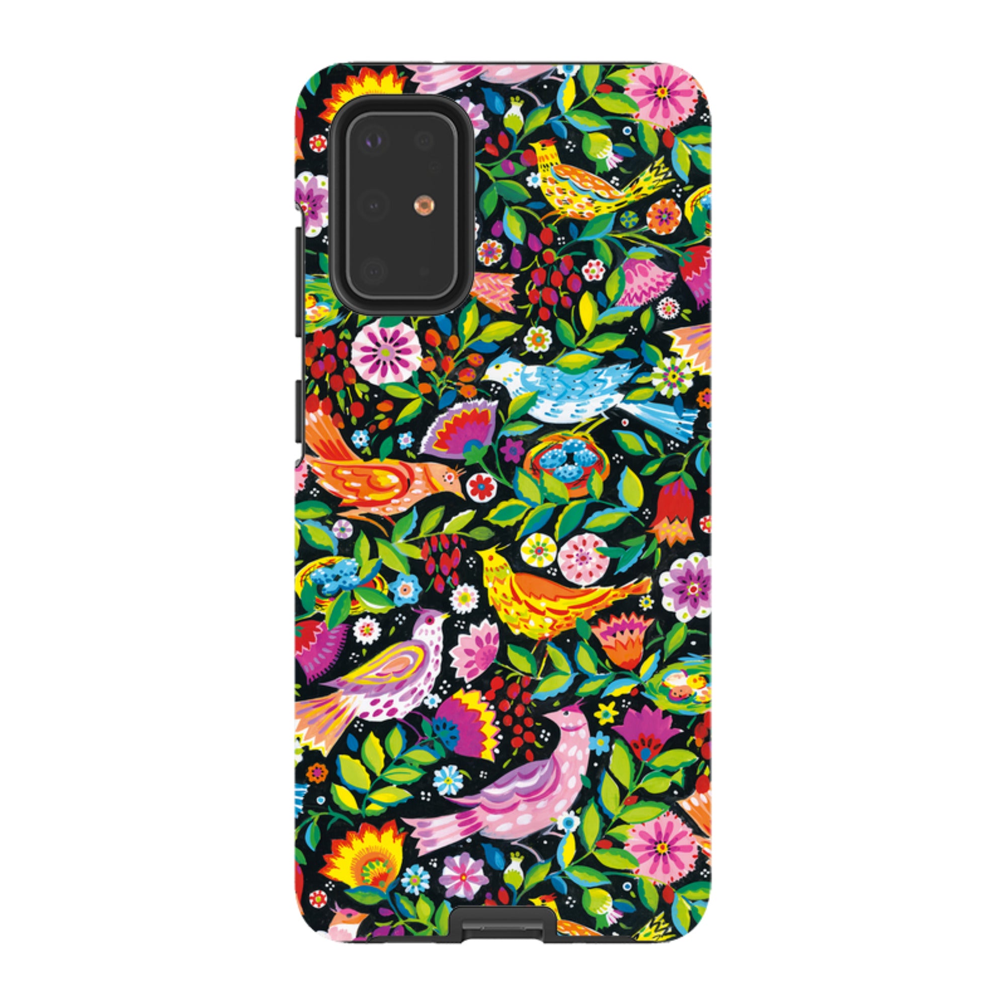 Samsung Tough Case - Folk Birds By Sarah Campbell