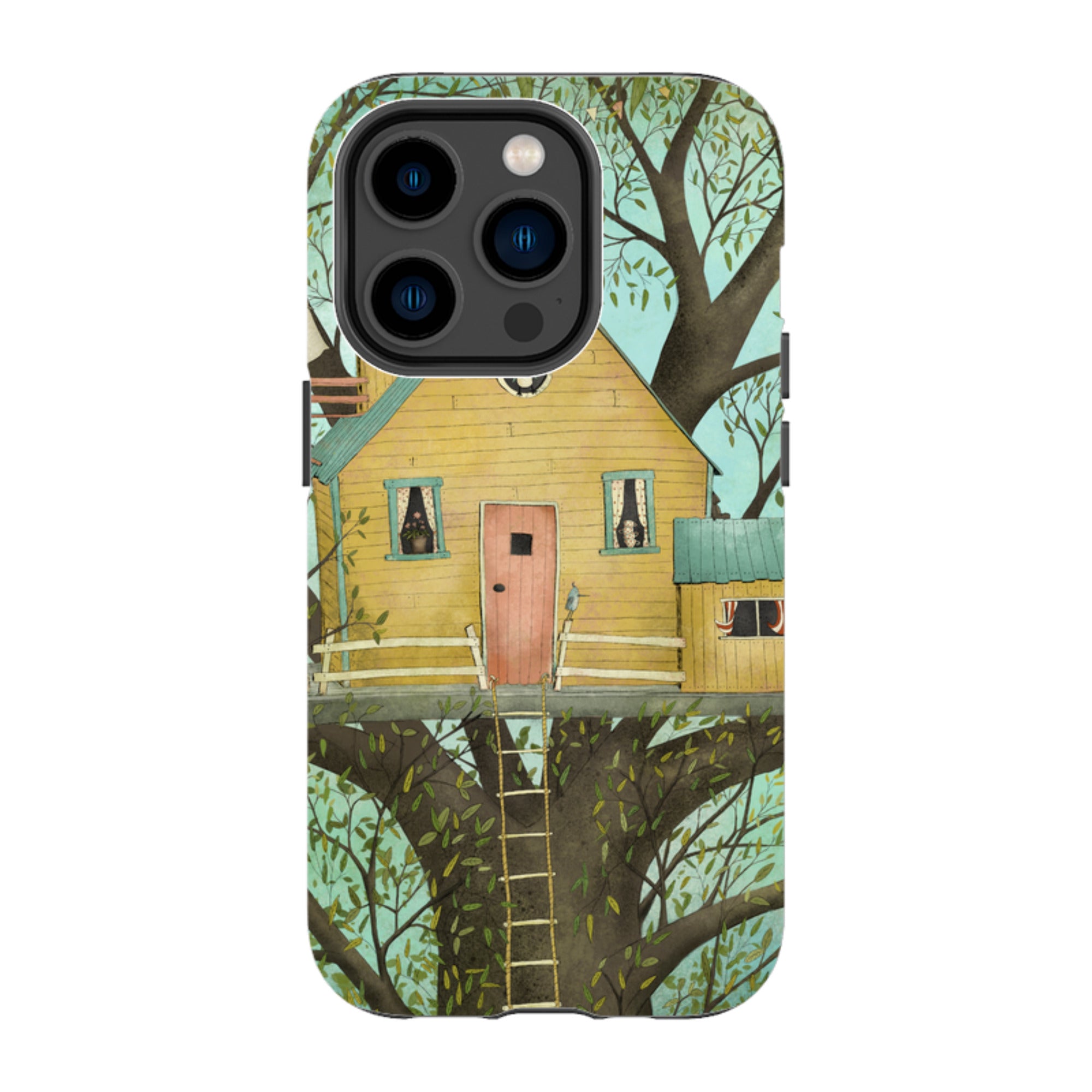 iPhone Tough Case - Tree House By Maja Lindberg