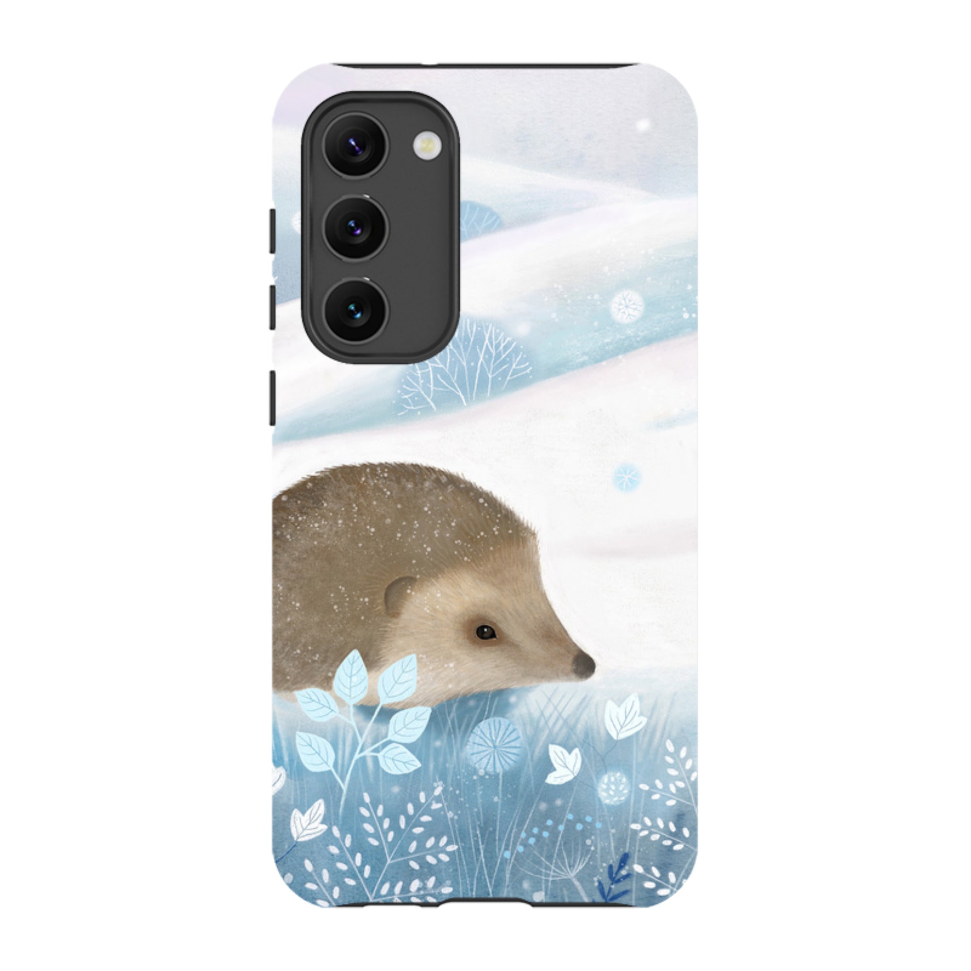 Samsung Tough Case - Winter Hedgehog By Bex Parkin