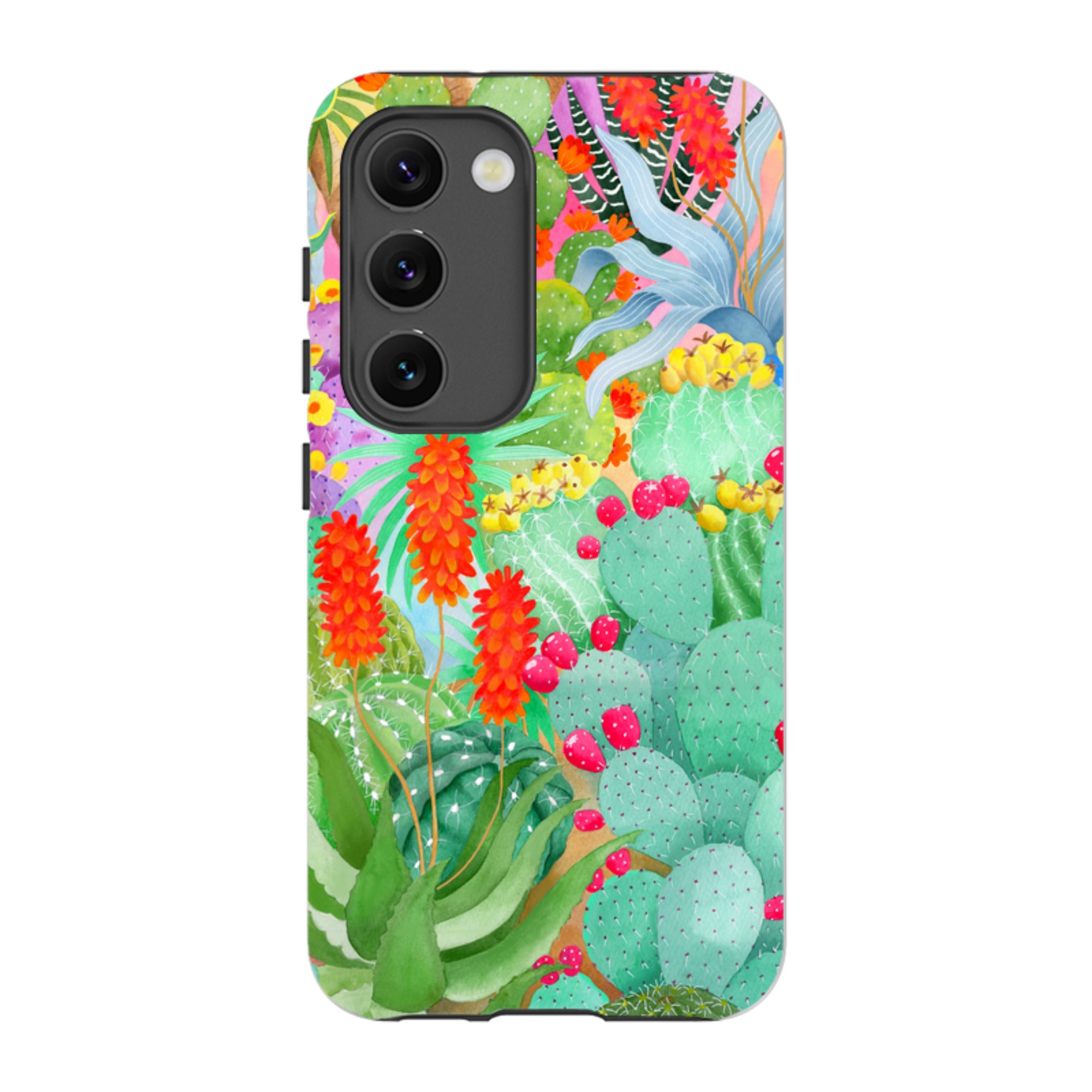 Samsung Tough Case - Cactus By Bex Parkin