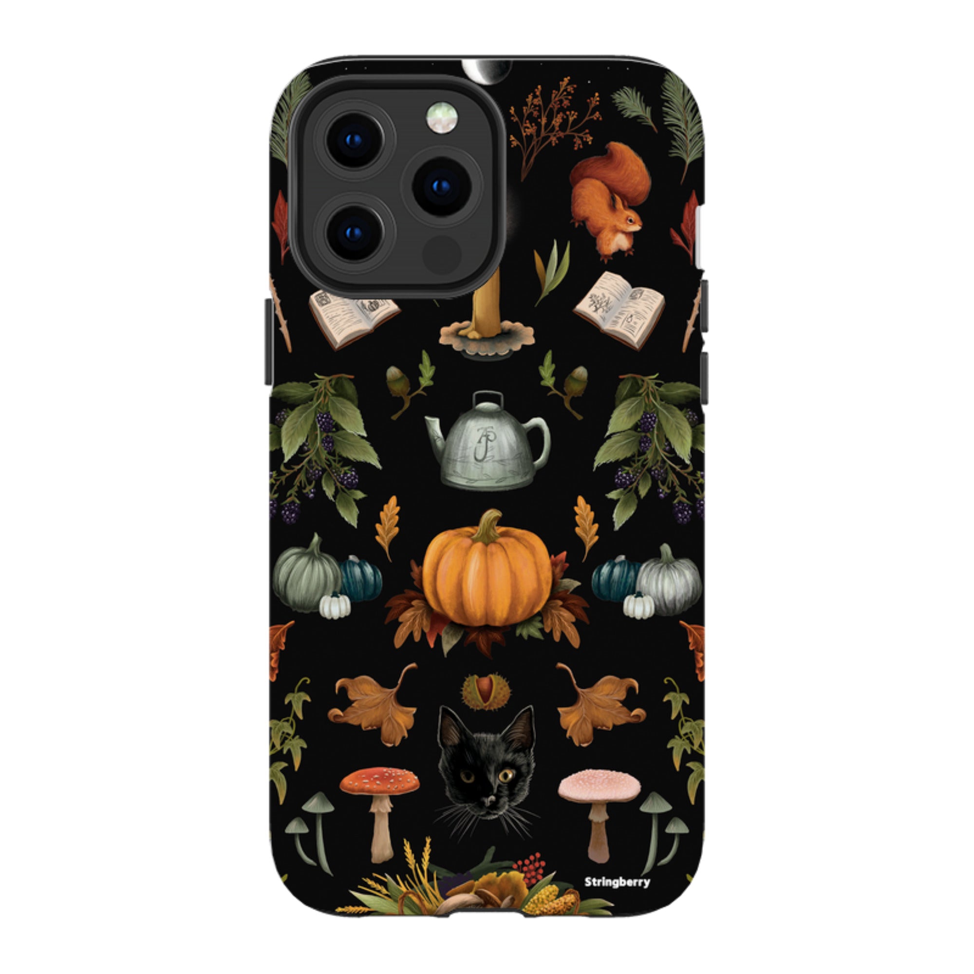 iPhone Tough Case - Autumn Pattern II By Anna Stead