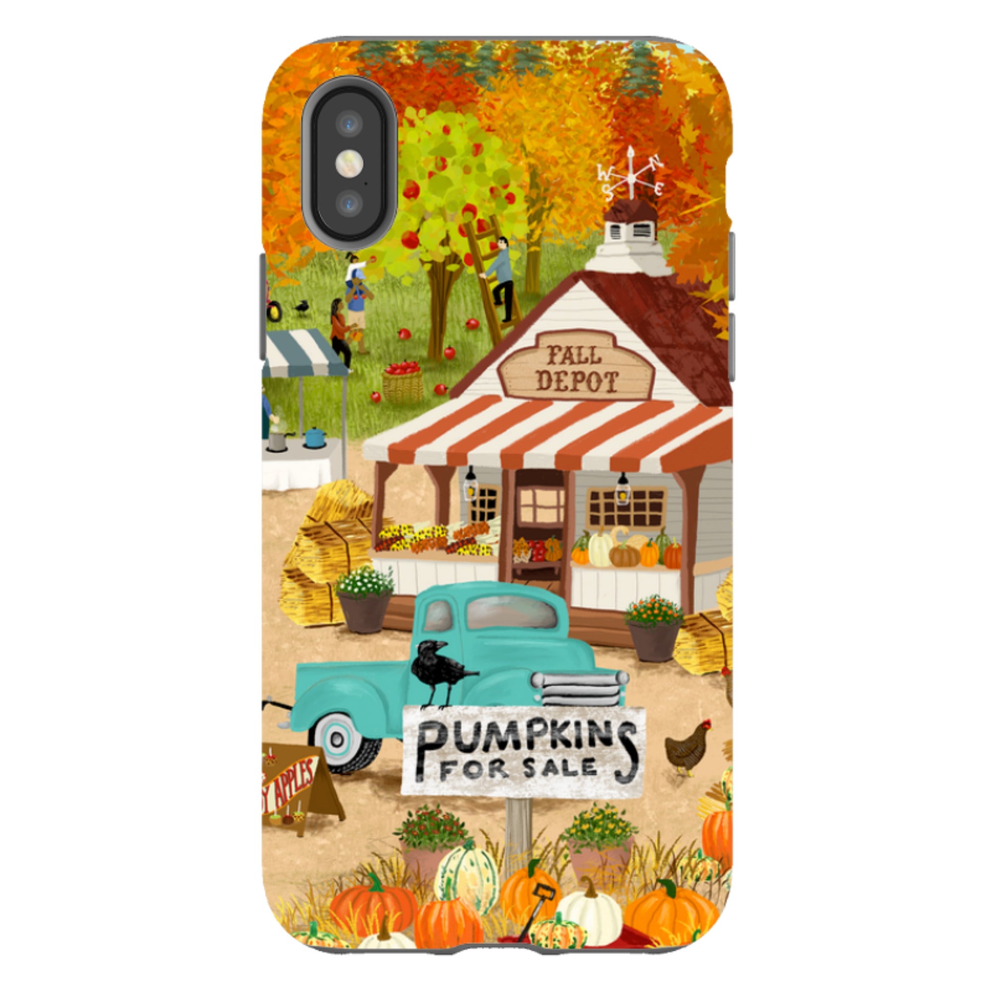 iPhone Tough Case - Fall Festival By Abby Jacobs