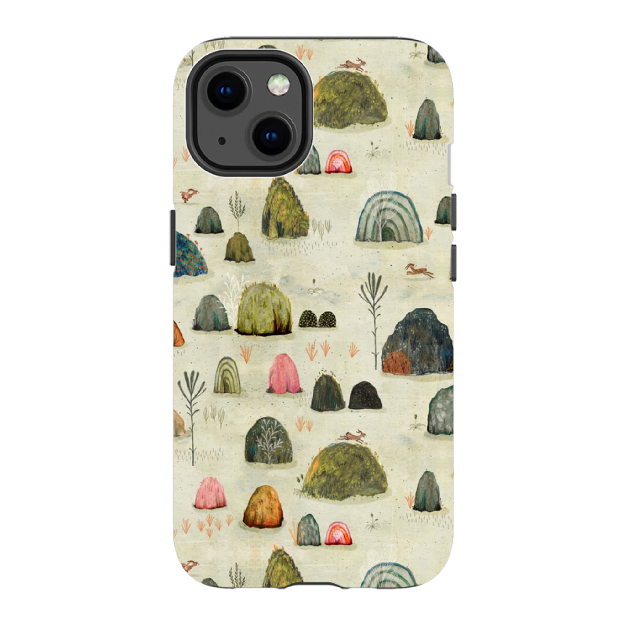 iPhone Tough Case - Mossy Hills By Katherine Quinn