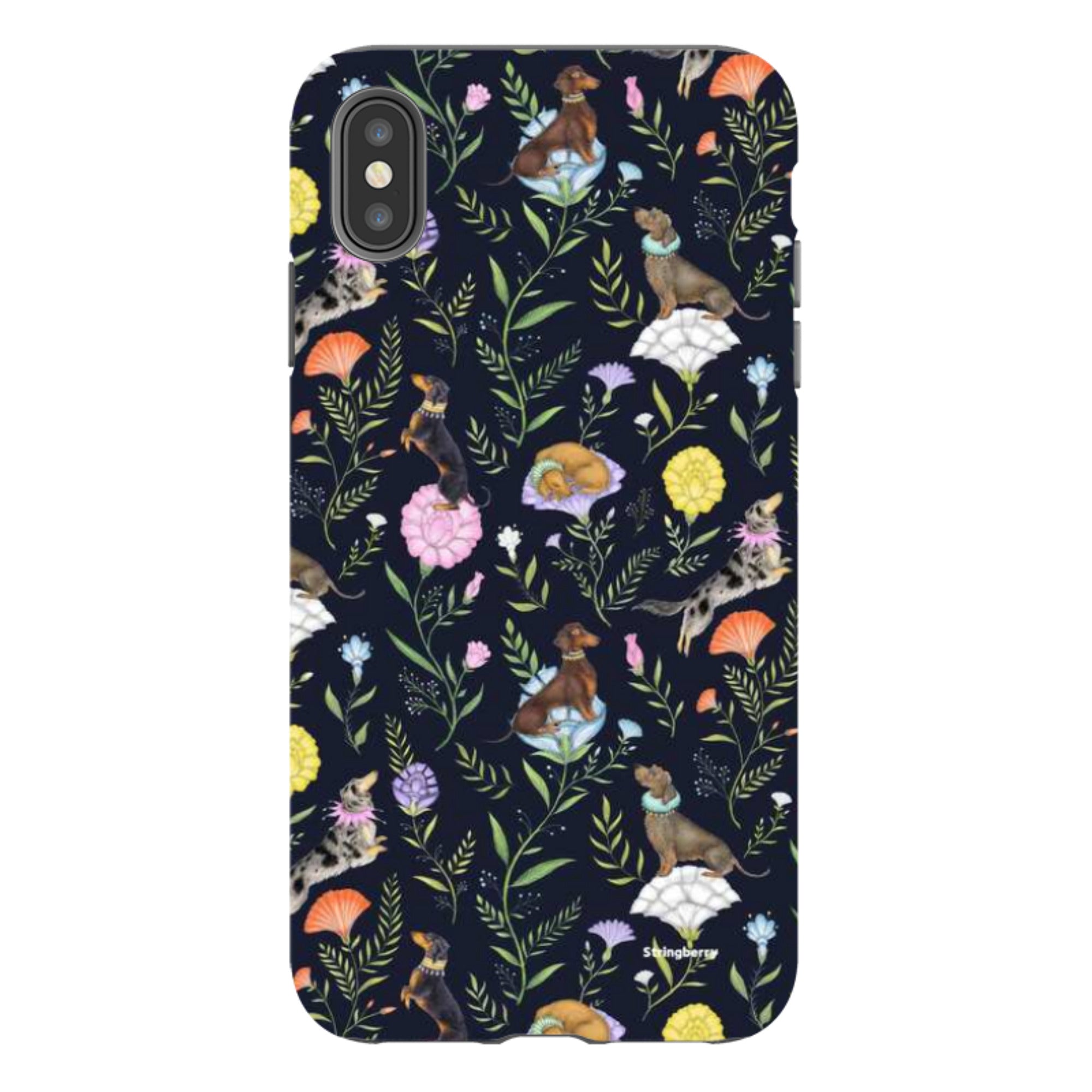 iPhone Tough Case - Doxy Day Afternoon Marine By Catherine Rowe