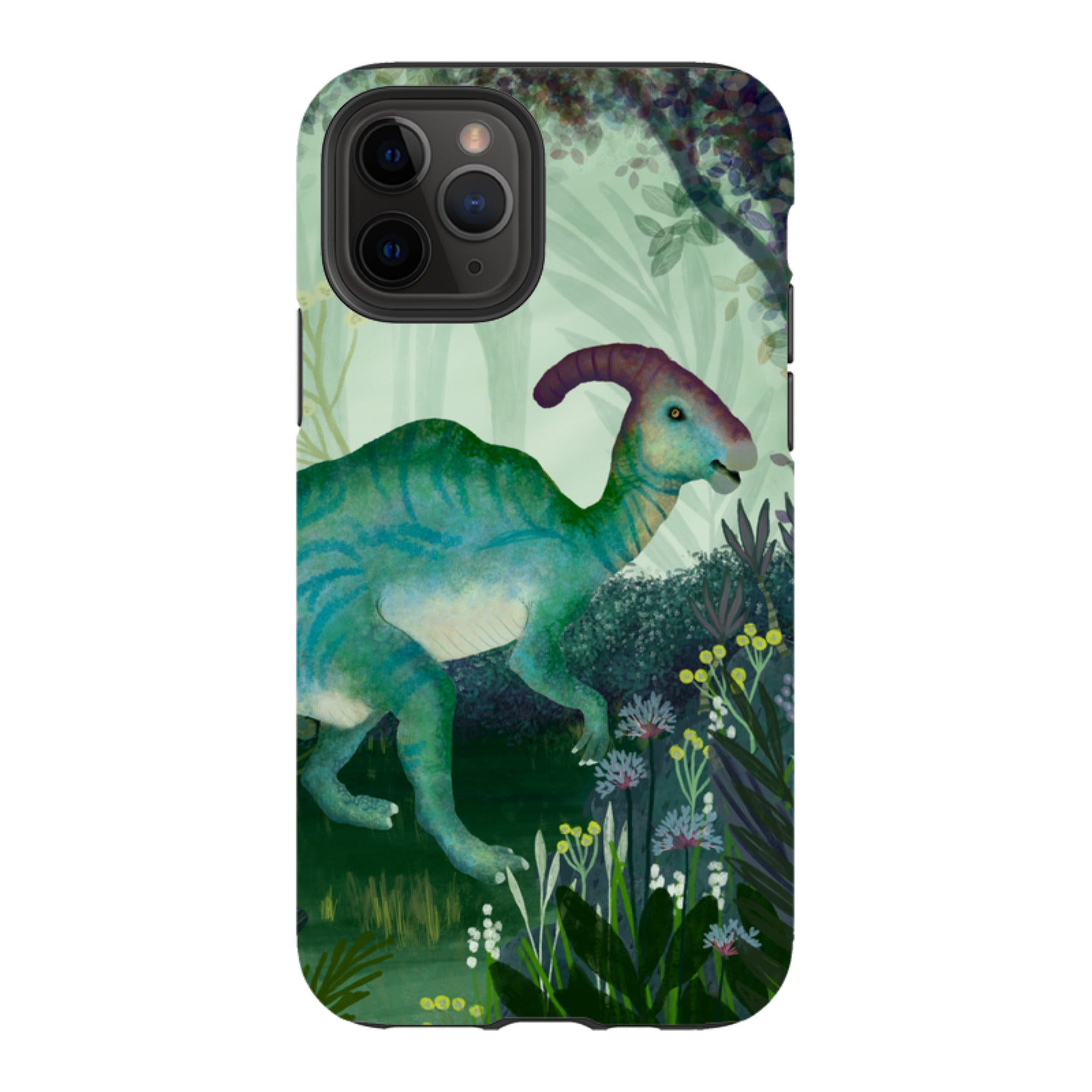 iPhone Tough Case - Dino Park III By Katherine Quinn