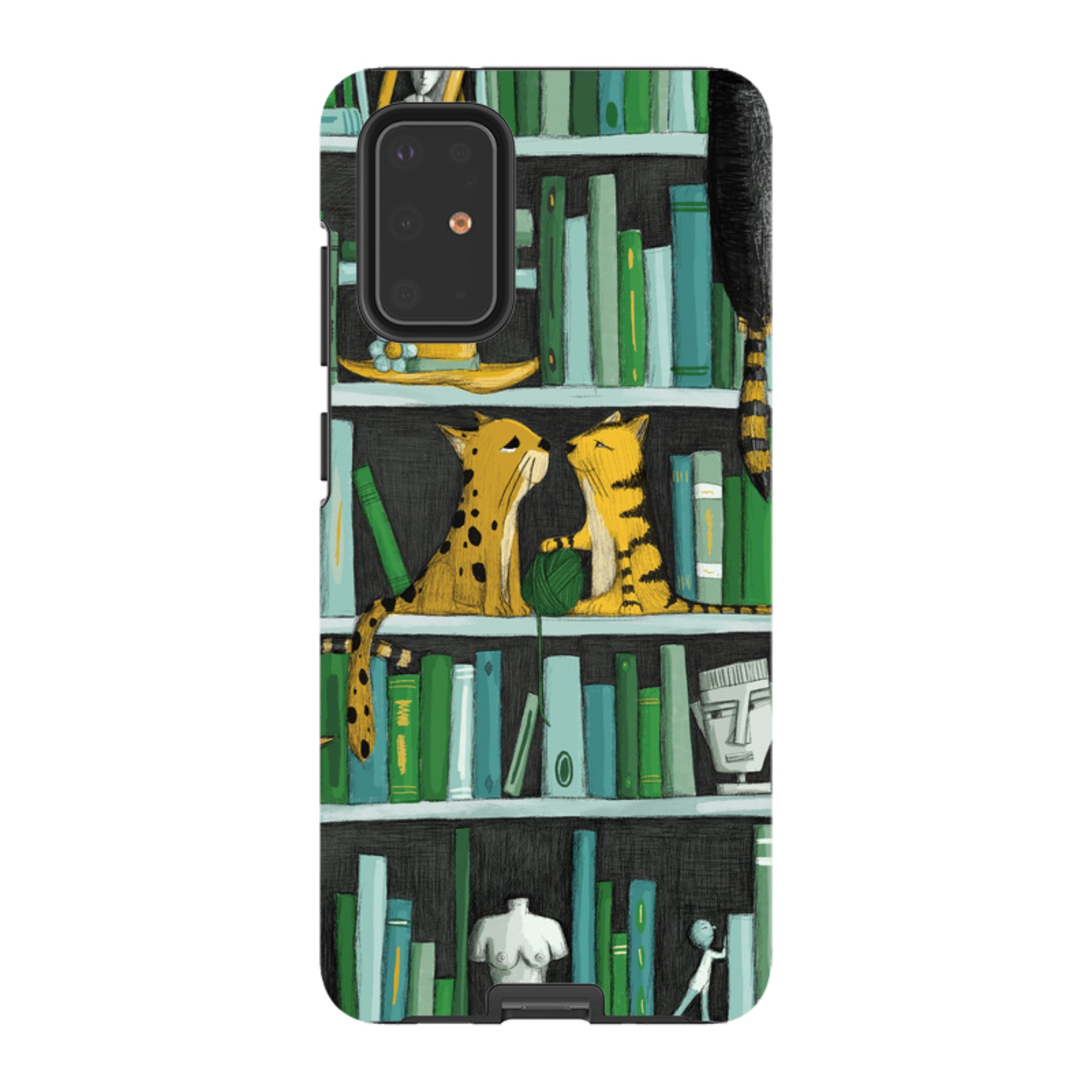 Samsung Tough Case - Library Friends By Maja Lindberg
