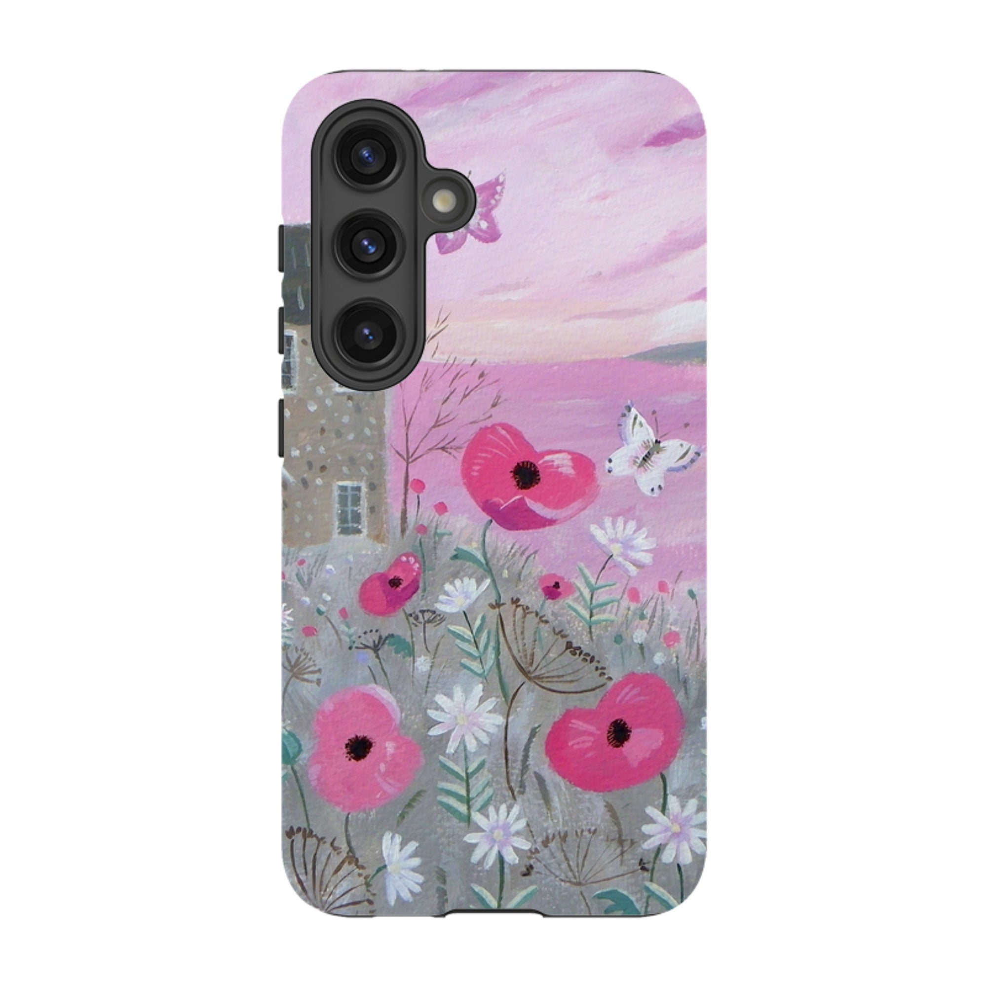 Samsung Tough Case - Seaside Flowers By Mary Stubberfield