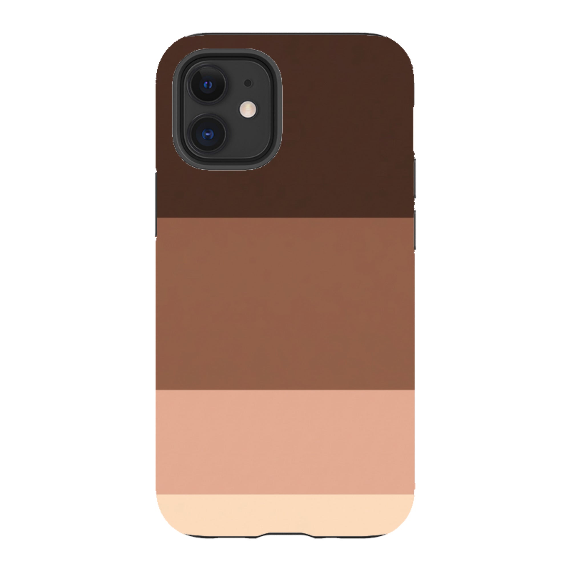 iPhone Tough Case - Brown Gradient