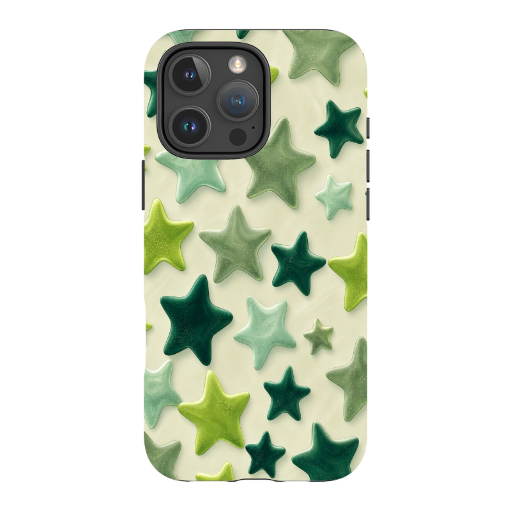 iPhone Tough Case - Sage Green Star