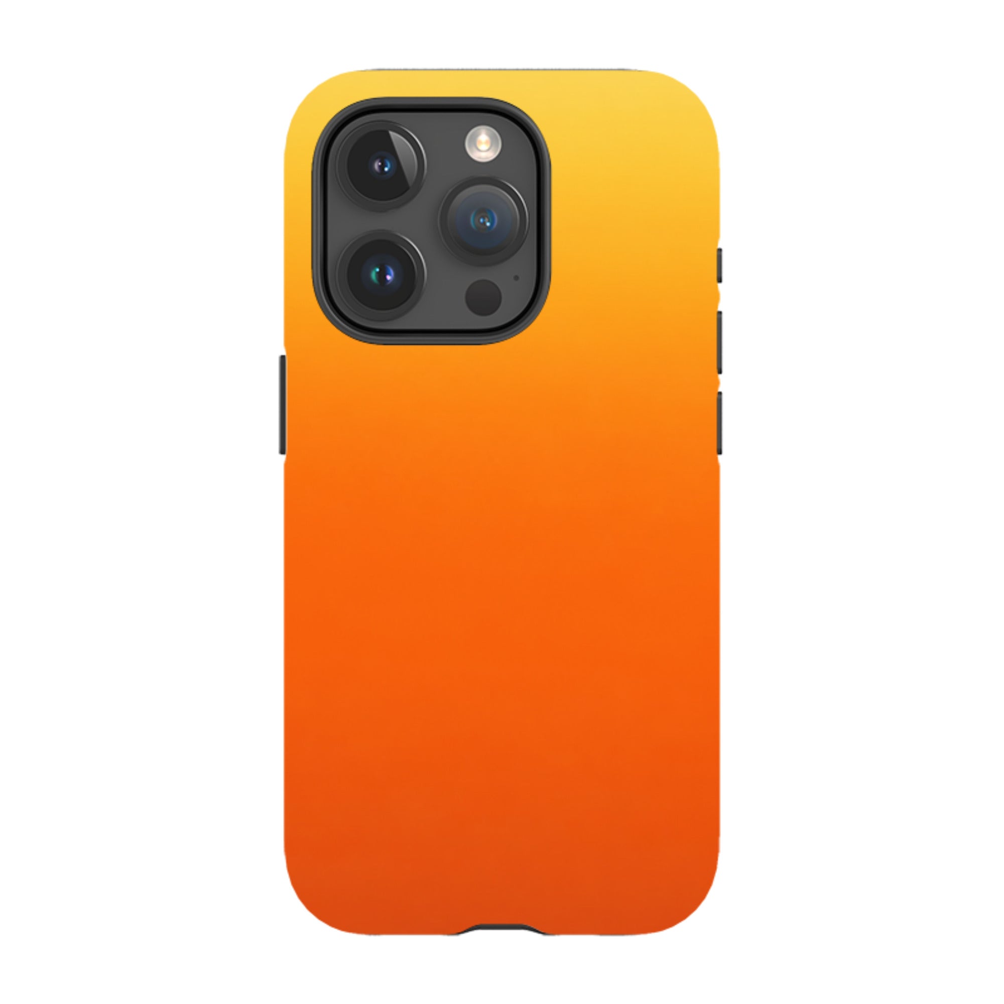 iPhone Tough Case - Yellow and Orange Ombre