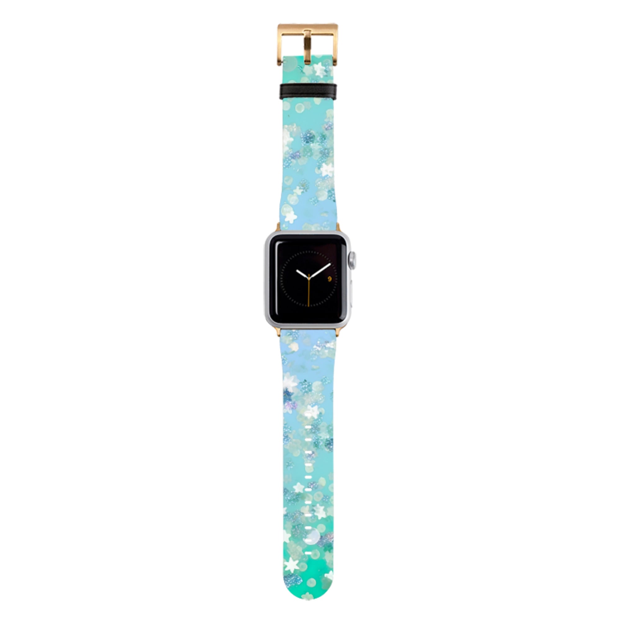 Green Stars Apple Watch Strap