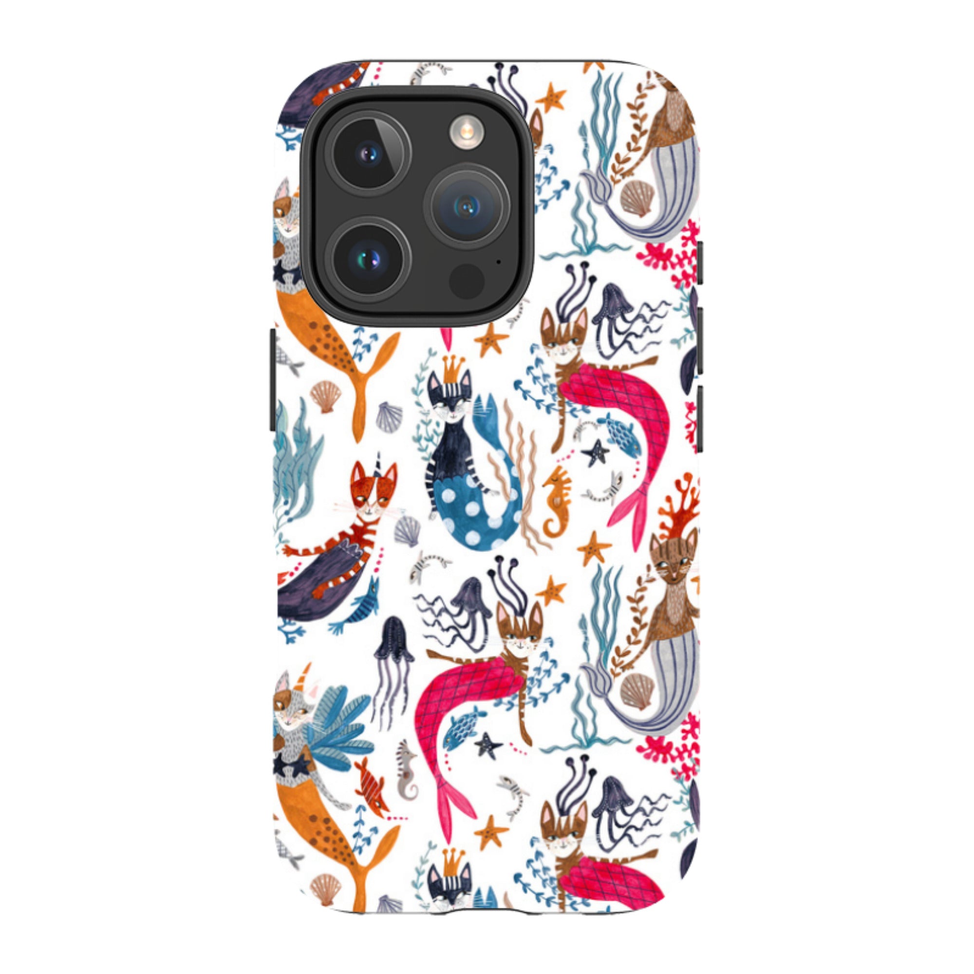 iPhone MagSafe Tough Case -  Cat-Fish By Caroline Bonne Muller