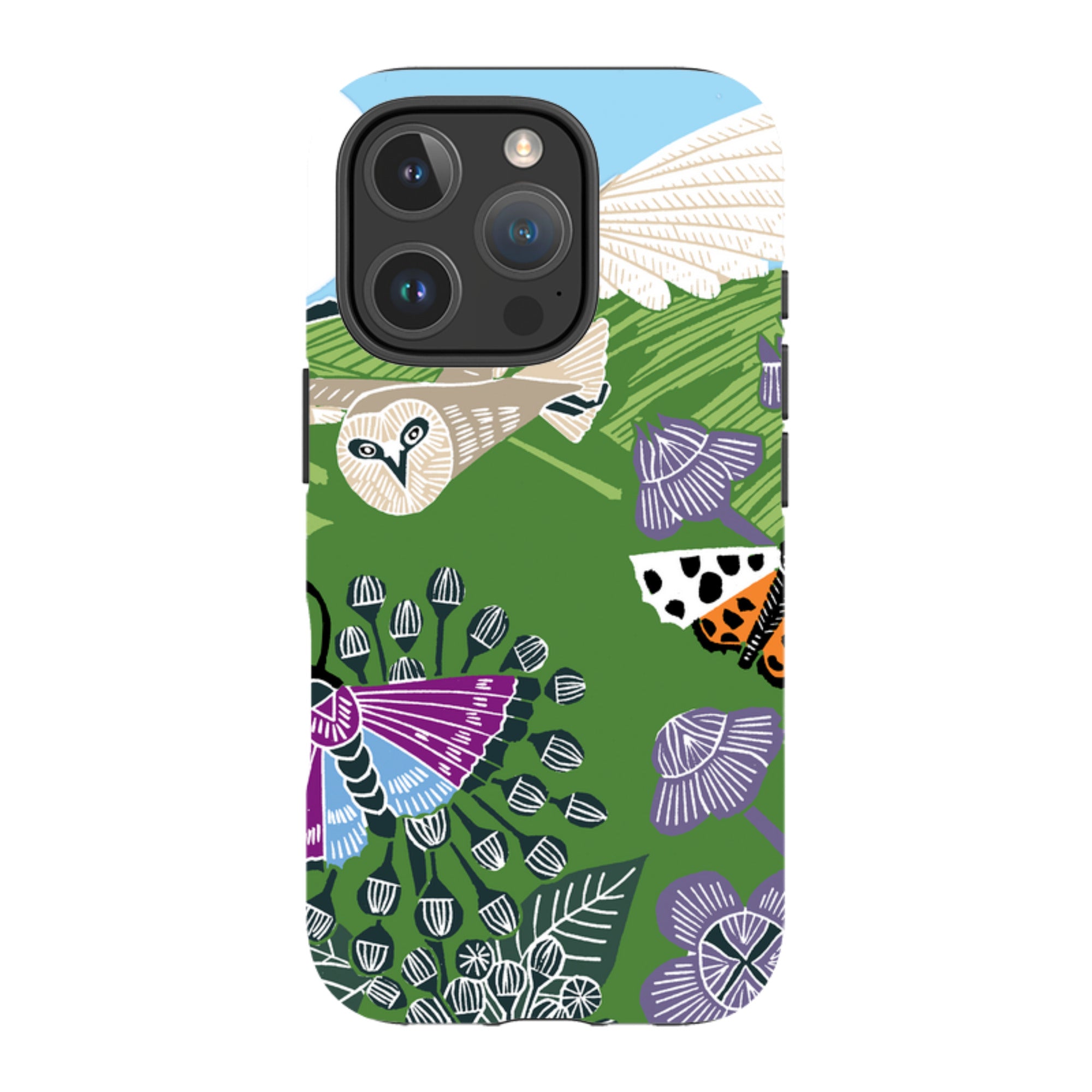 iPhone Tough Case - Morning Barn Owl By Kate Heiss