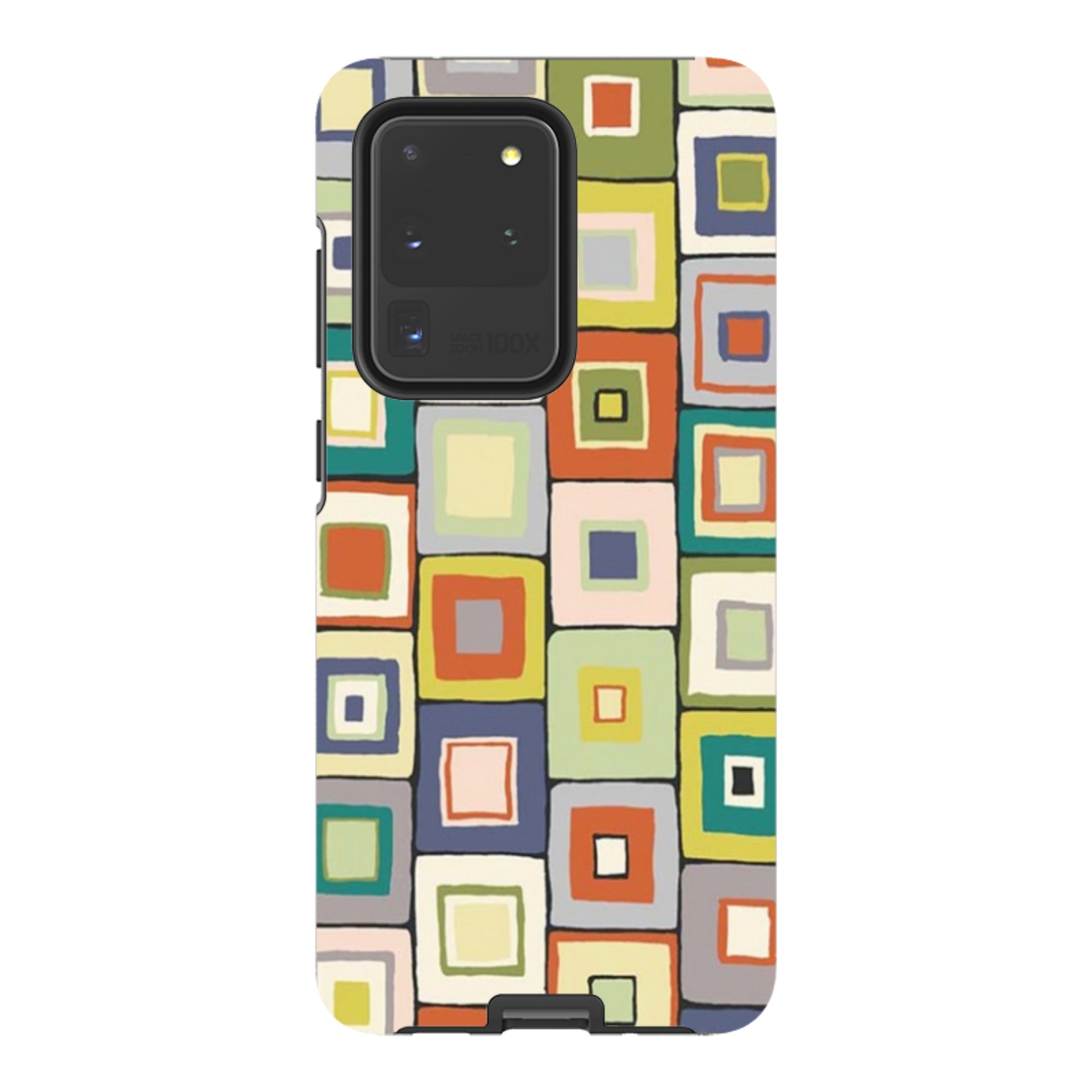 Samsung Tough Case - Atelier Blanket Squares Urbane By Sarah Campbell