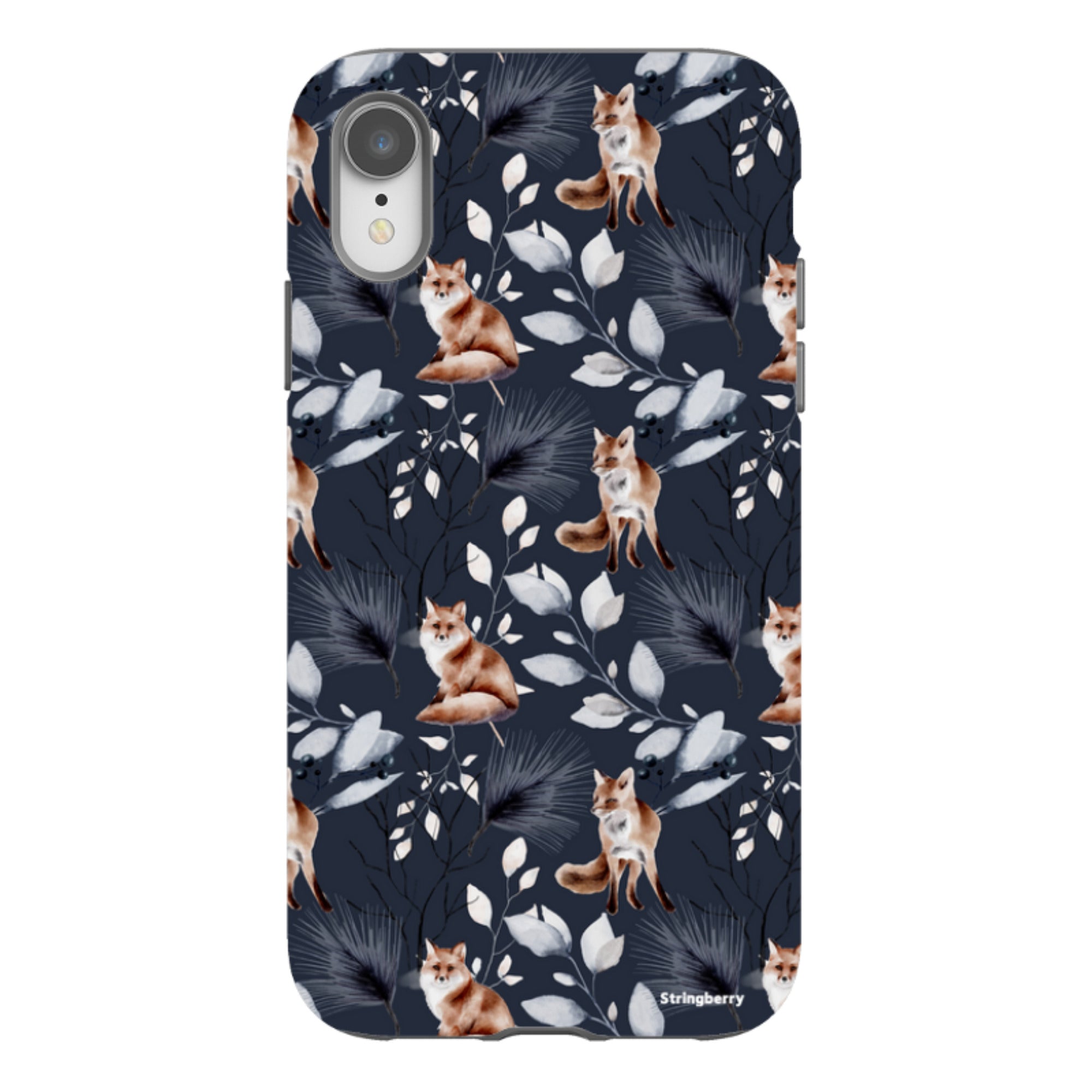 iPhone Tough Case - Foxy Xmas