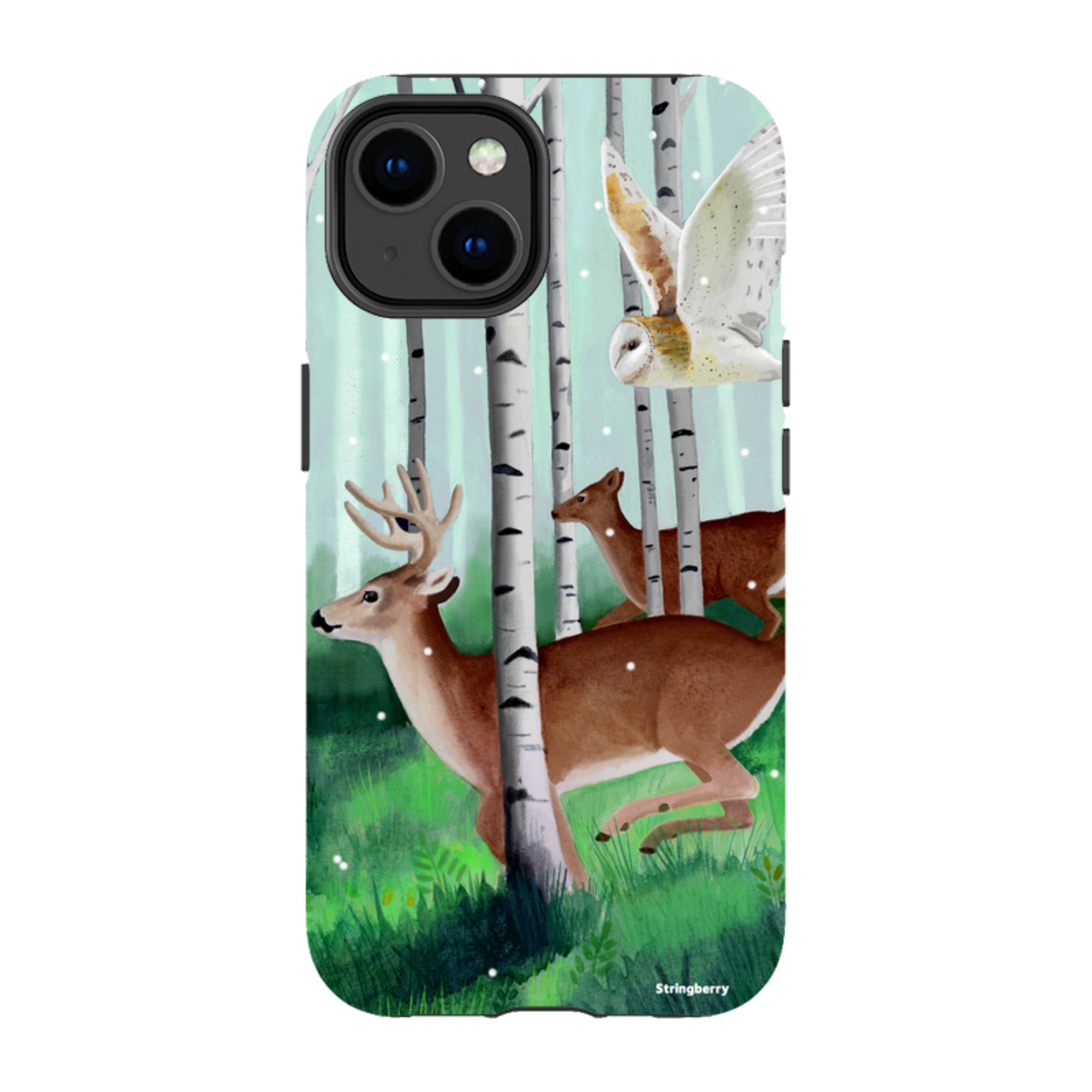 iPhone MagSafe Tough Case - Winter Woods By Bex Parkin