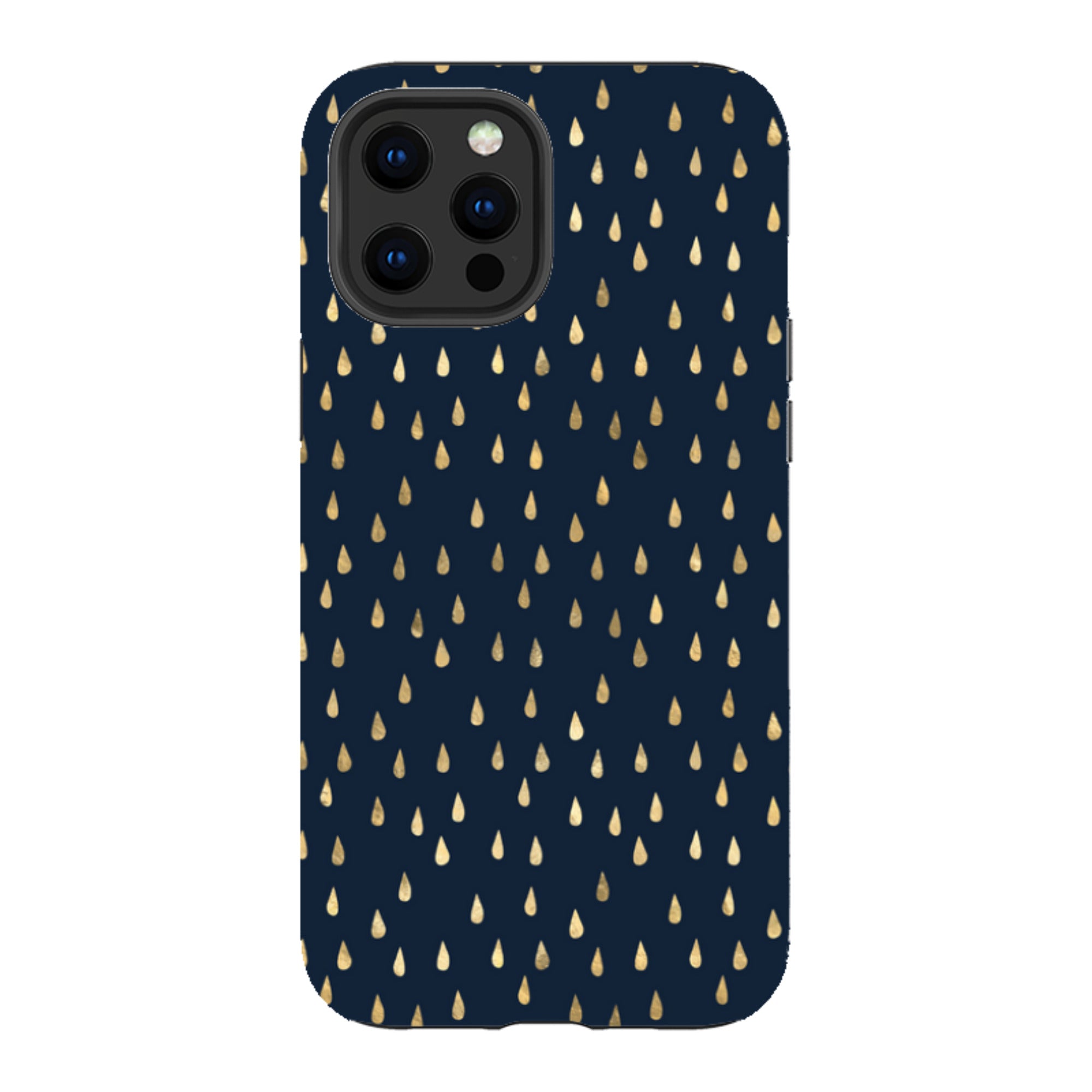 iPhone Tough Case - Blue Rain