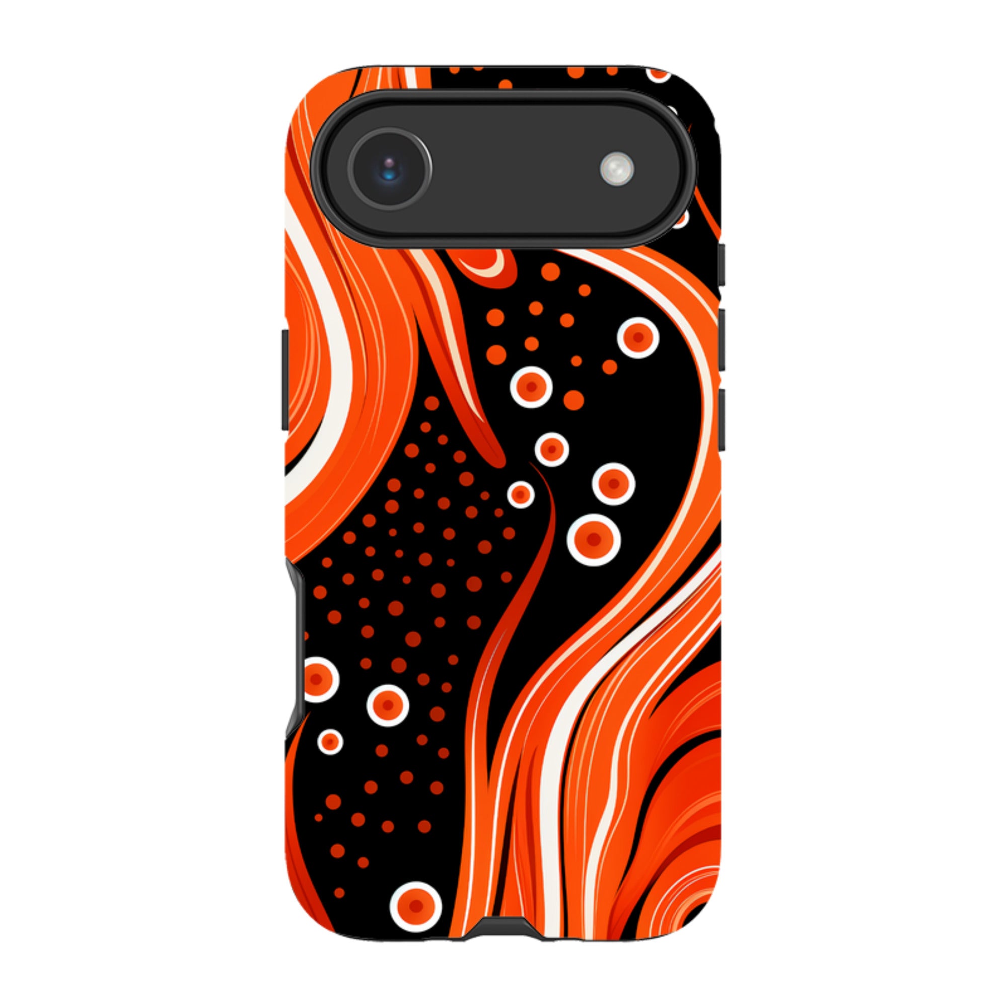 iPhone Tough Case -Red Wave Stars