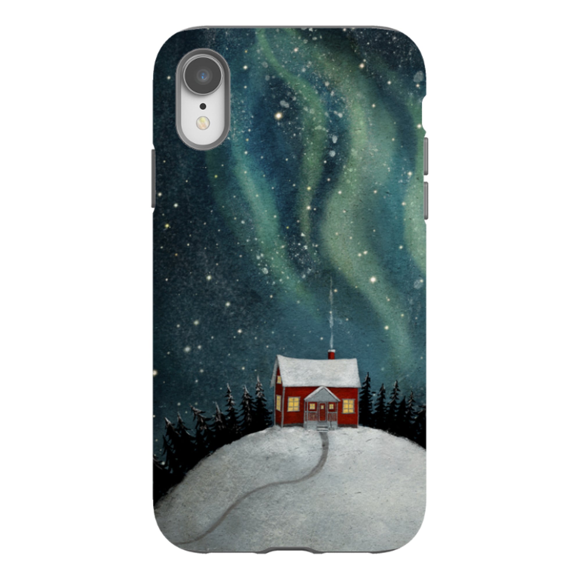 iPhone Tough Case - Northern Light By Maja Lindberg