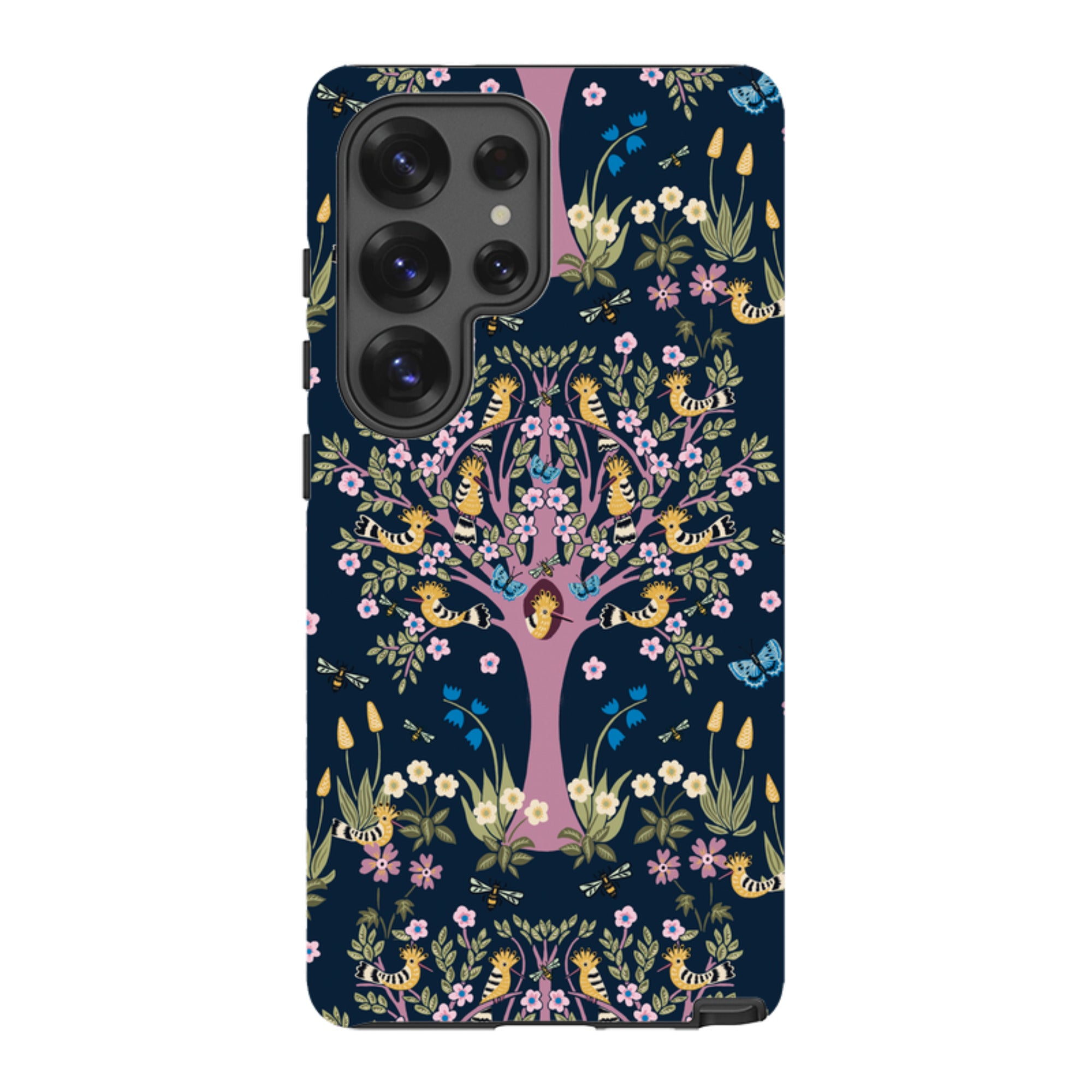 Samsung Tough Case - Hoopoe Tree By Kate Heiss