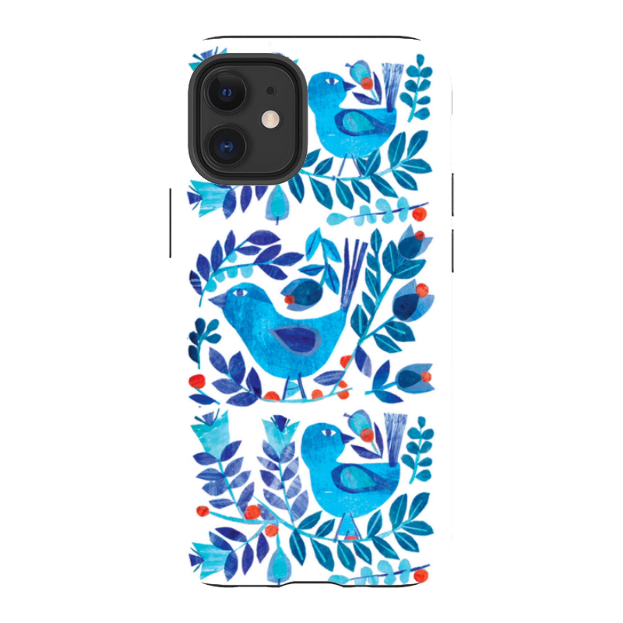 iPhone Tough Case - Scandi Birds By Tracey English