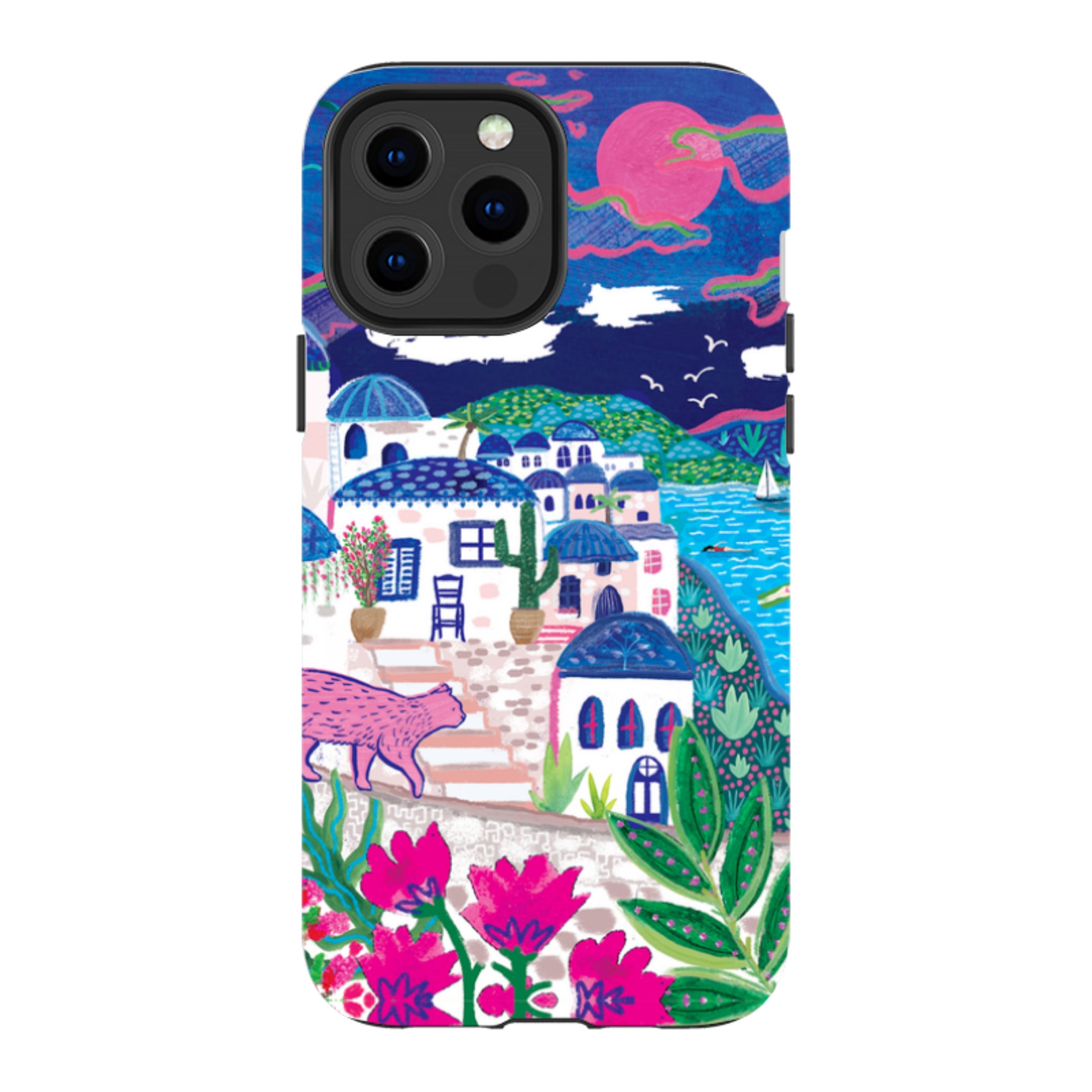 iPhone Tough Case - Sapphire Seas III By Emma Frances Grant