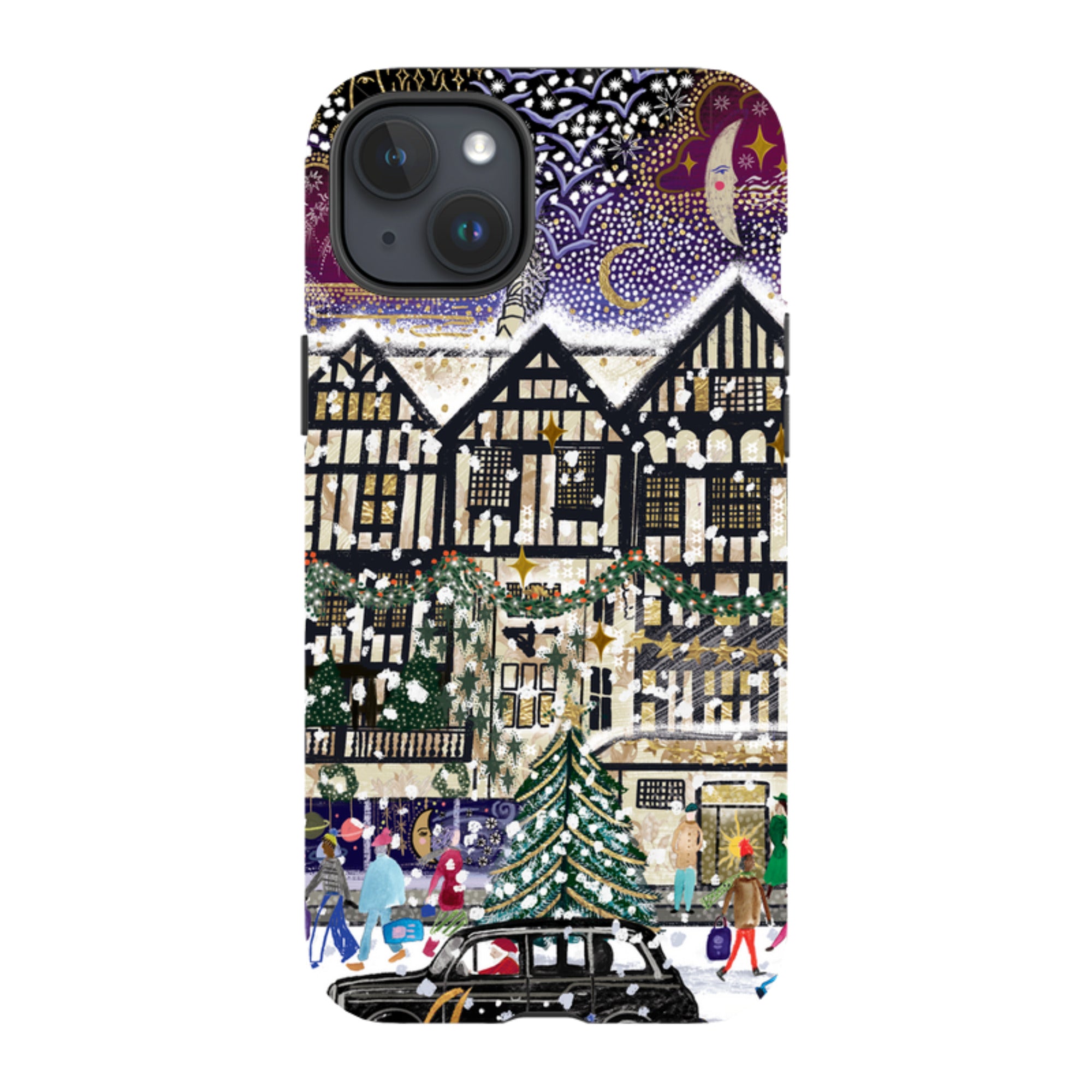 iPhone Tough Case - Christmas In London II By Emma Frances Grant