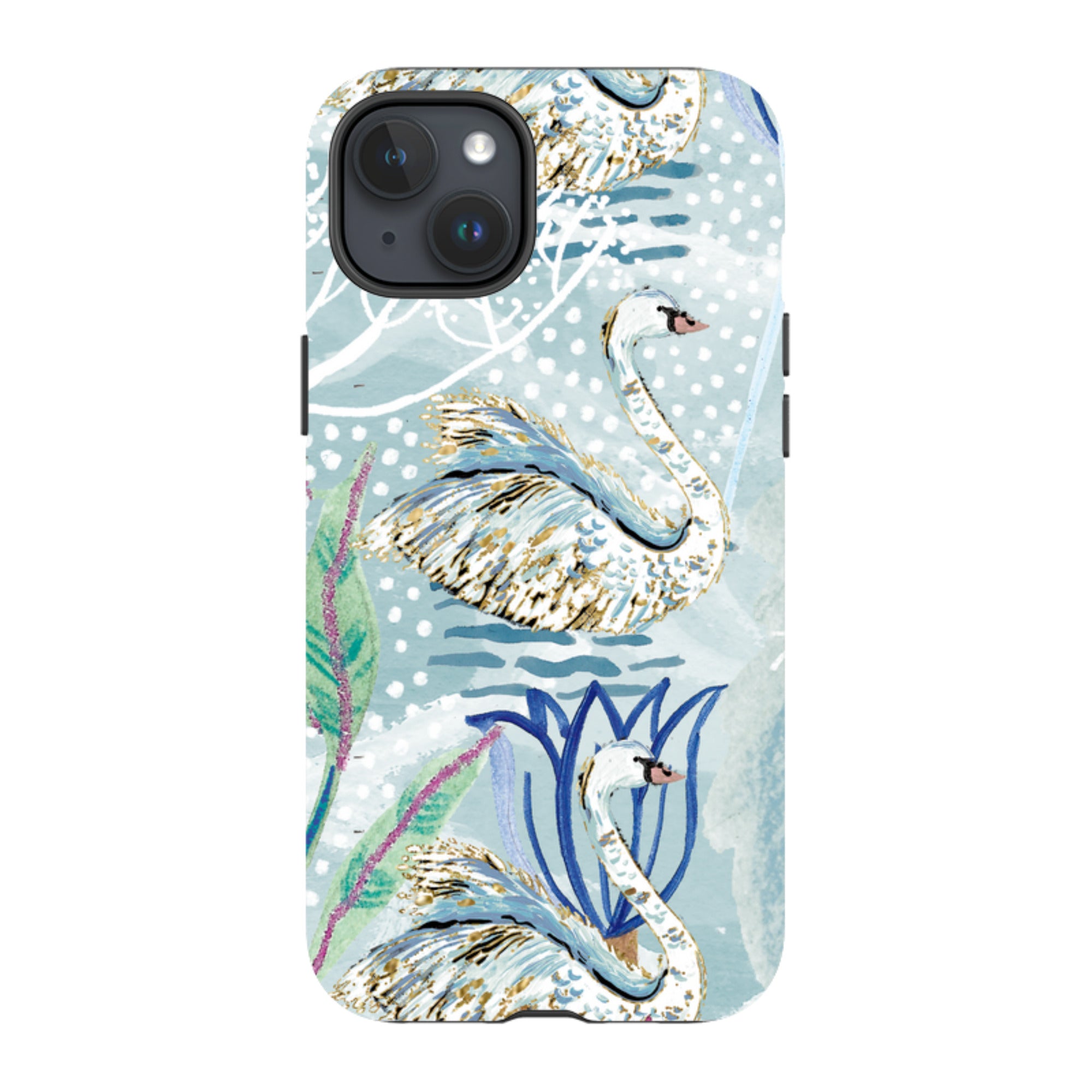 iPhone MagSafe Tough Case - Seven Swans III By Emma Frances Grant
