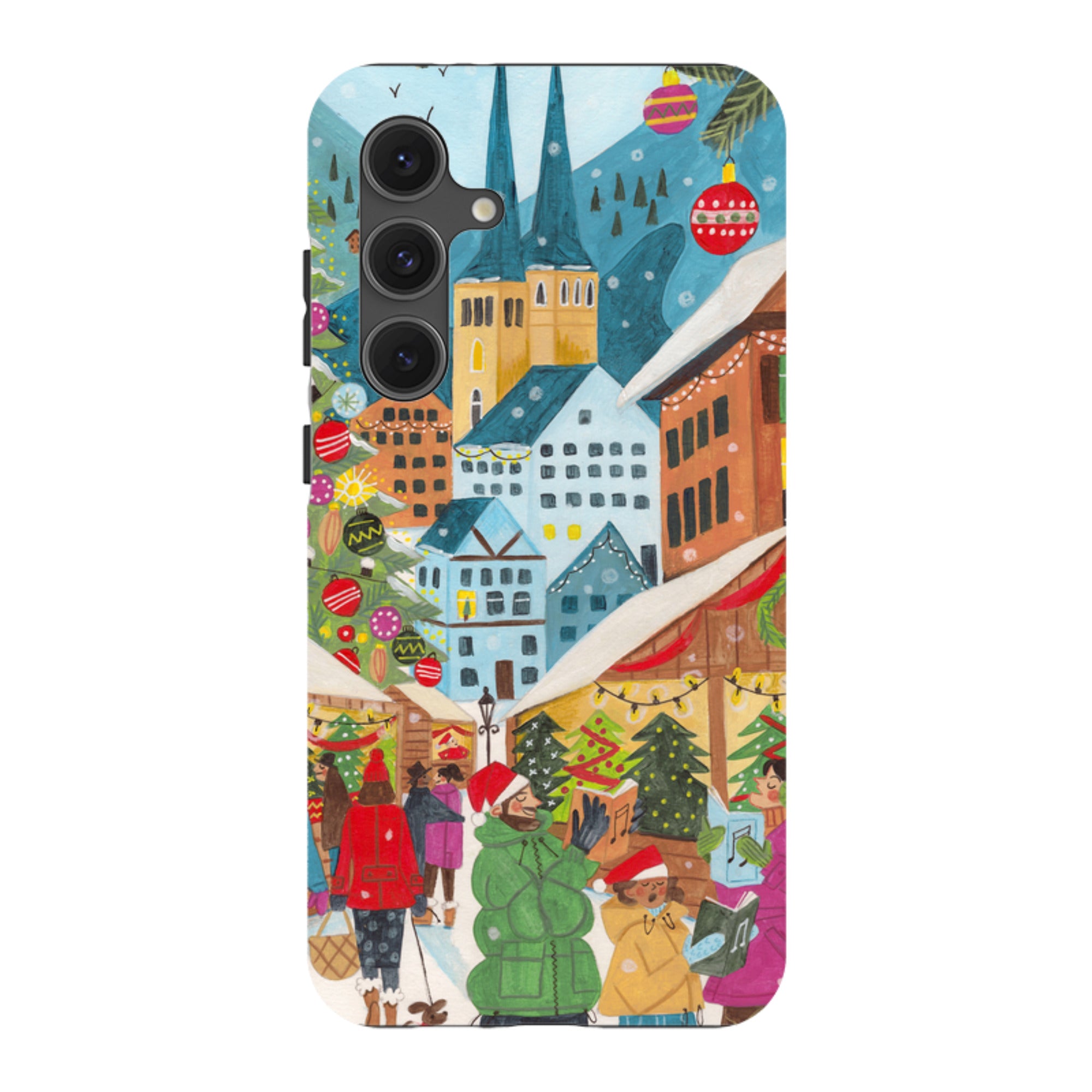 Samsung Tough Case - Christmas Market By Caroline Bonne Muller