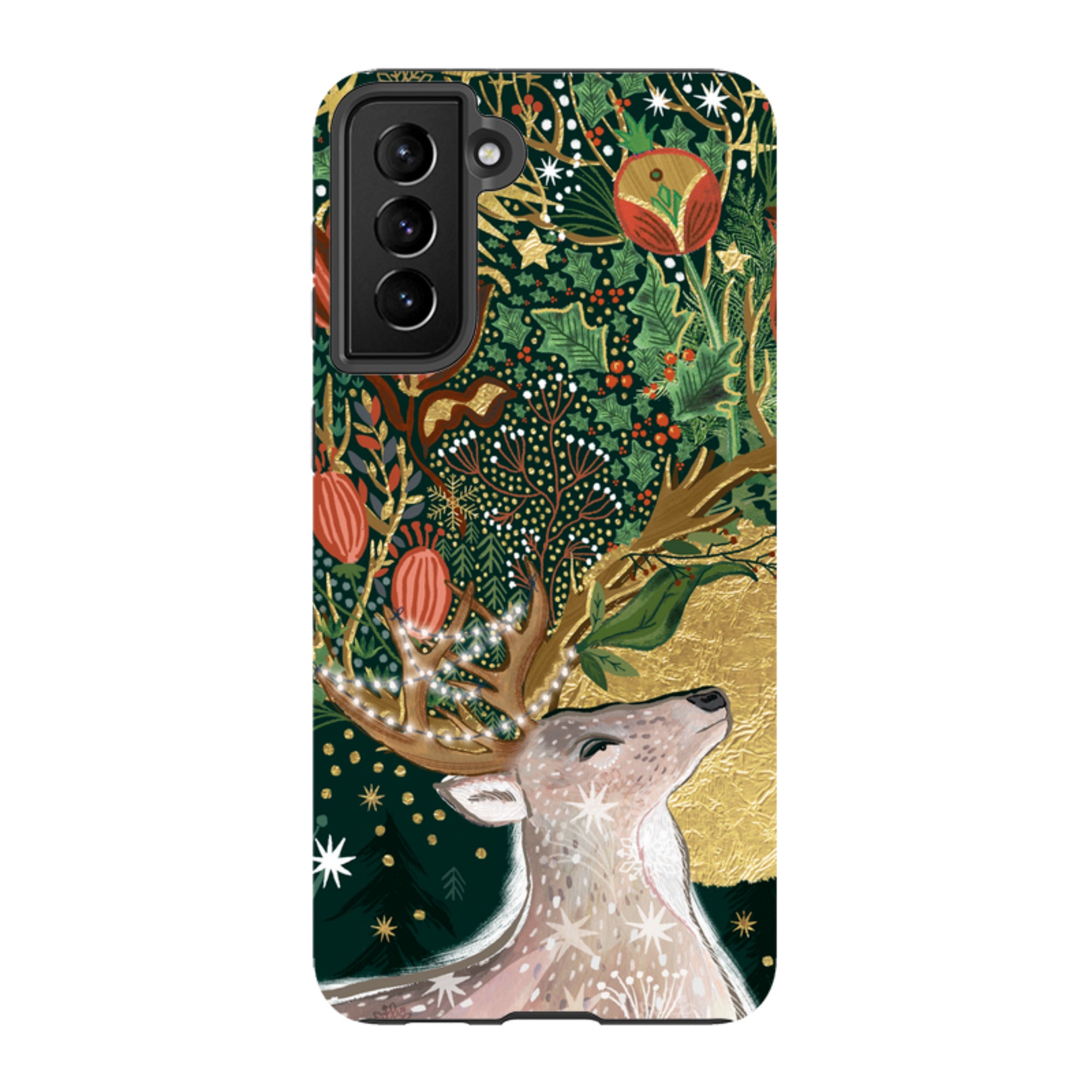 Samsung Tough Case - Winter Deer I By Emma Frances Grant