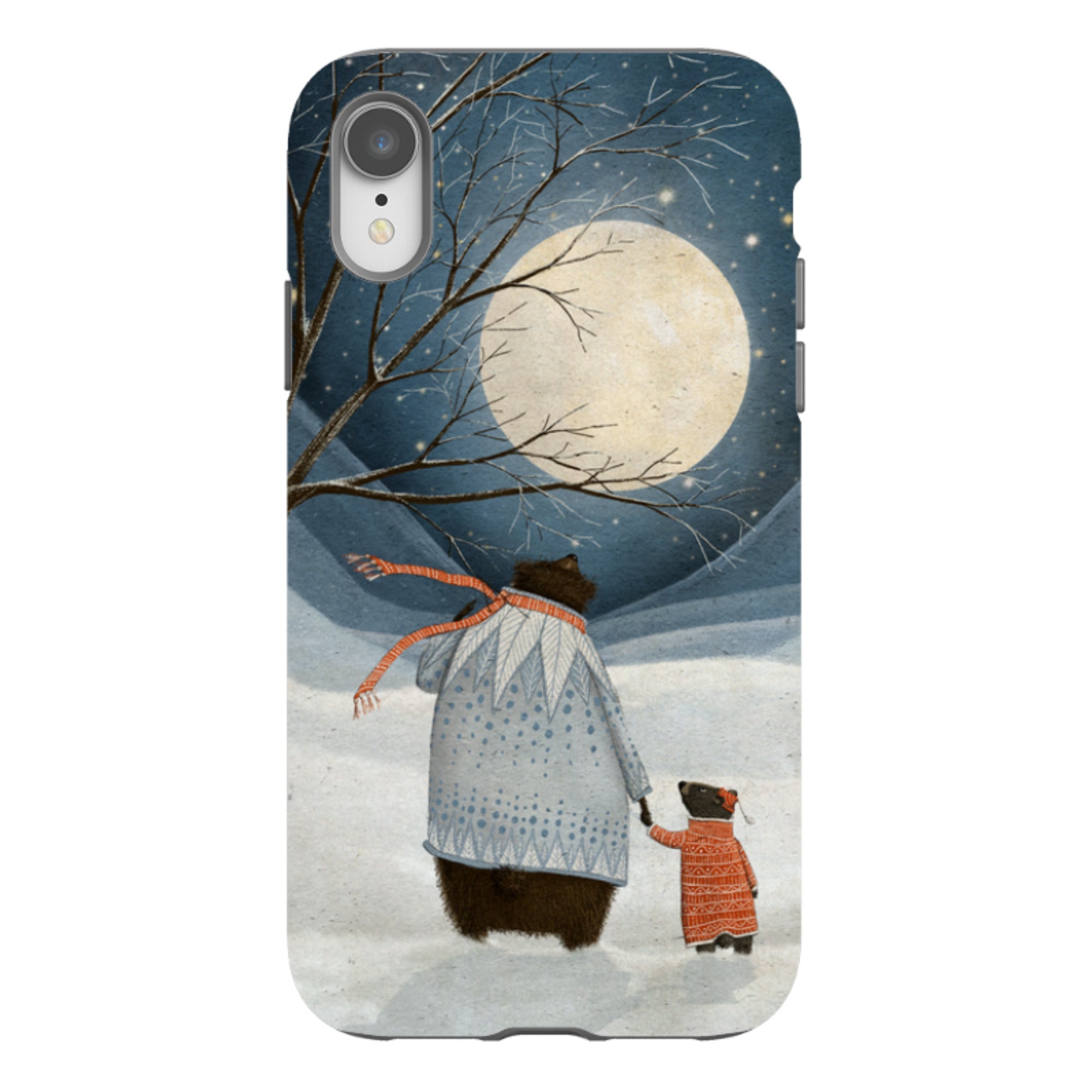 iPhone Tough Case - Under a Moonlit Sky By Maja Lindberg
