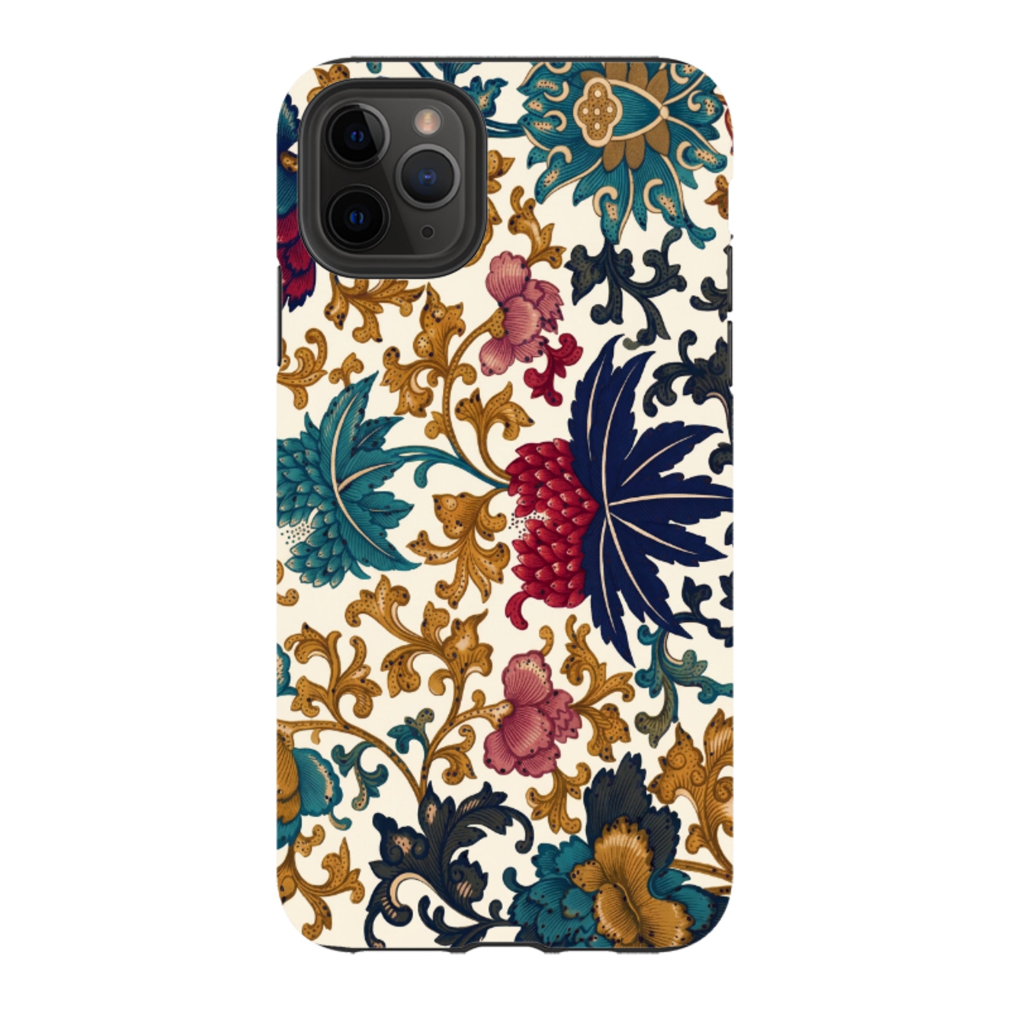 iPhone Tough Case - Vintage Damask Floral