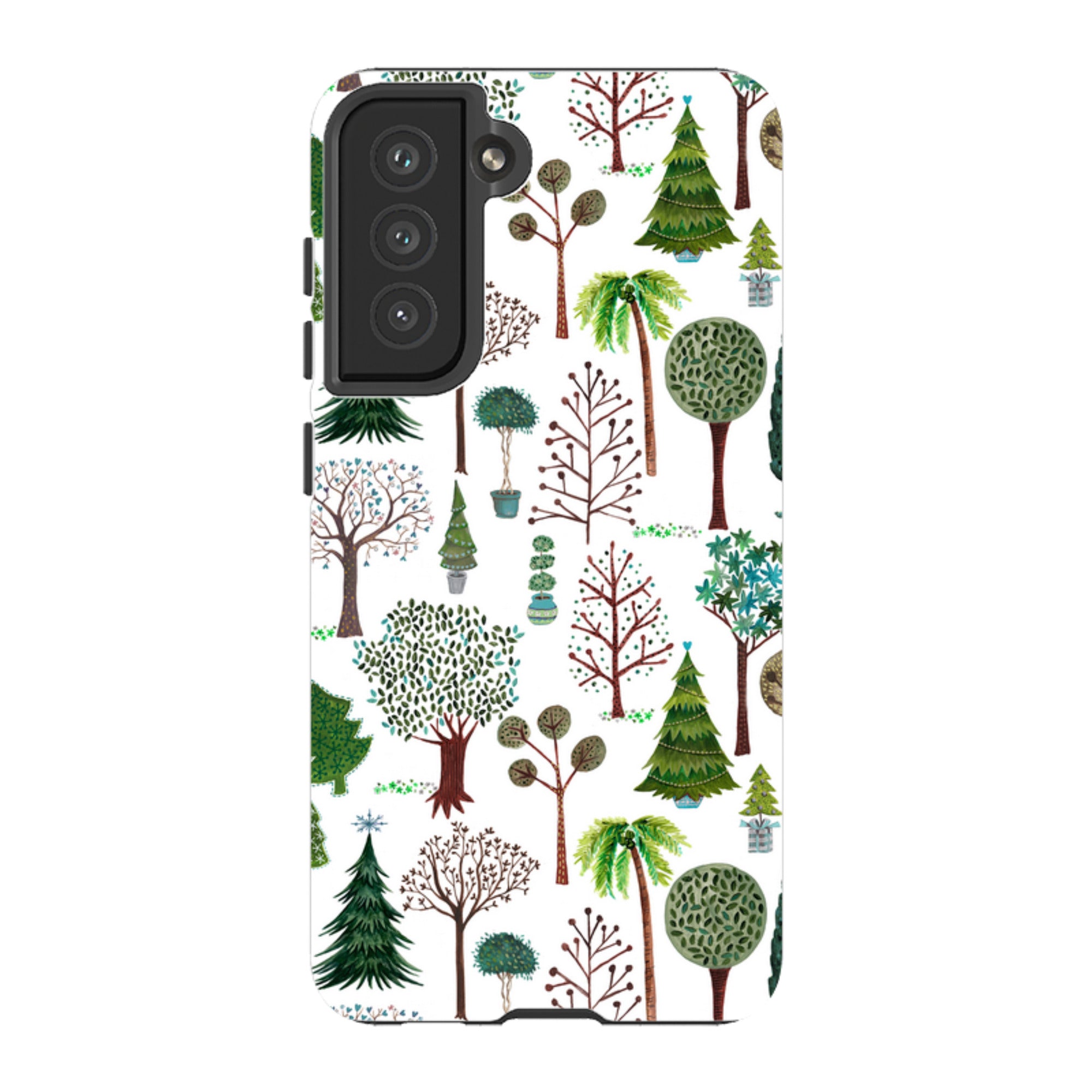 Samsung Tough Case - Xmas Trees By Caroline Bonne Muller