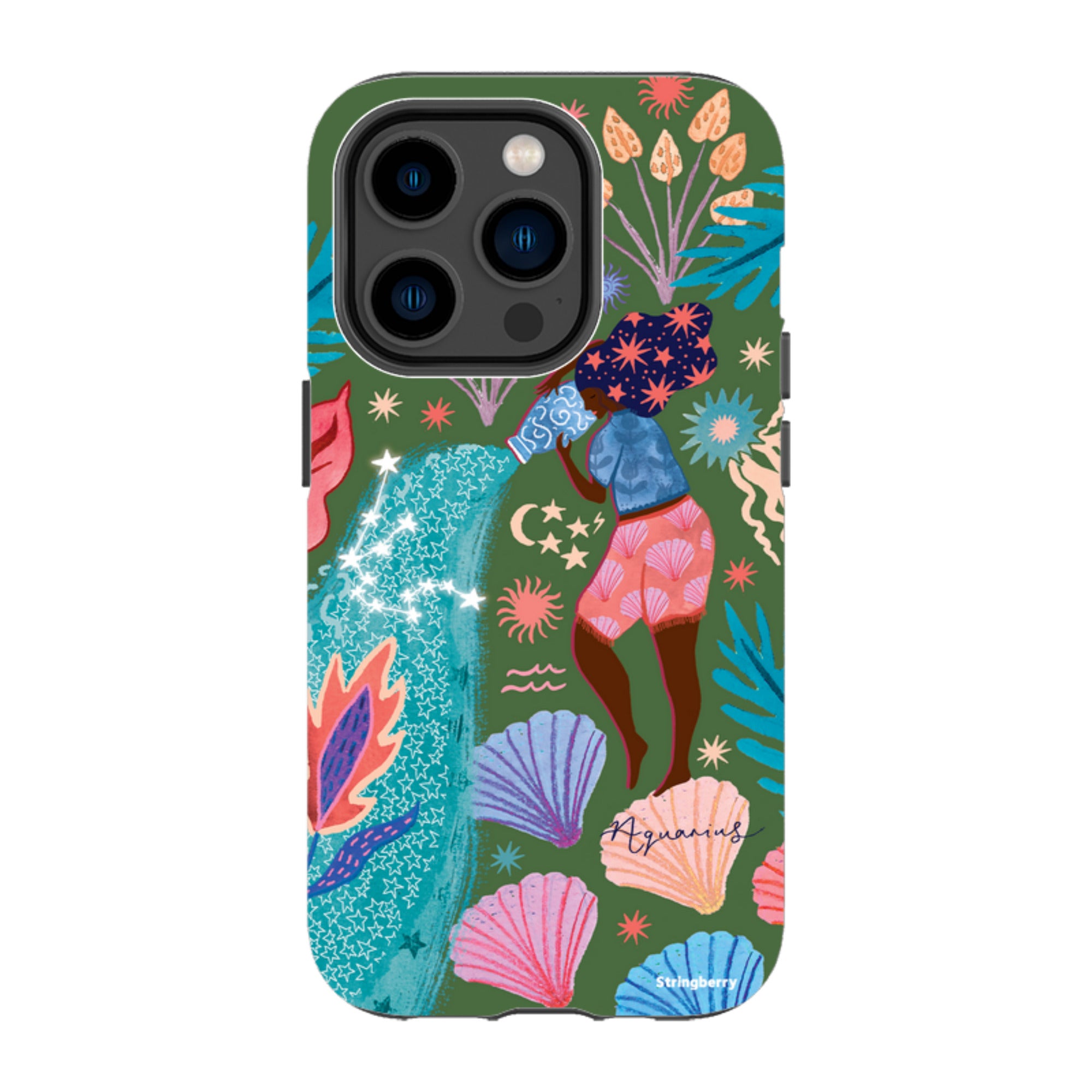 iPhone Tough Case - Aquarius By Emma Frances Grant